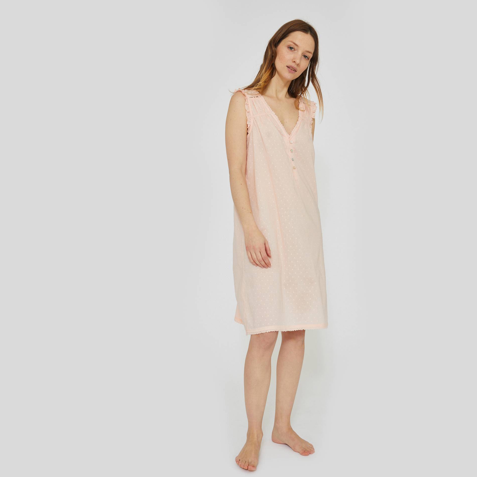 Chemise de nuit, Bois de rose, large image number 0