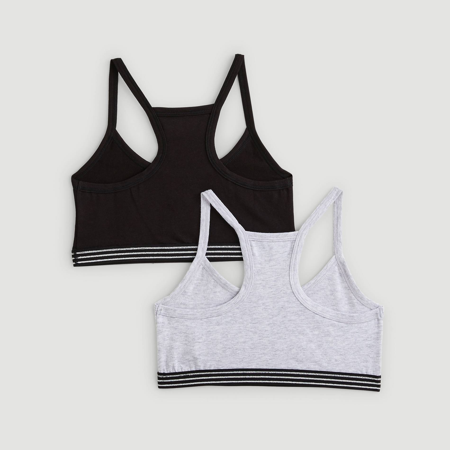 Lot de 2 brassières - Monoprix Fit, Noir, large image number 1
