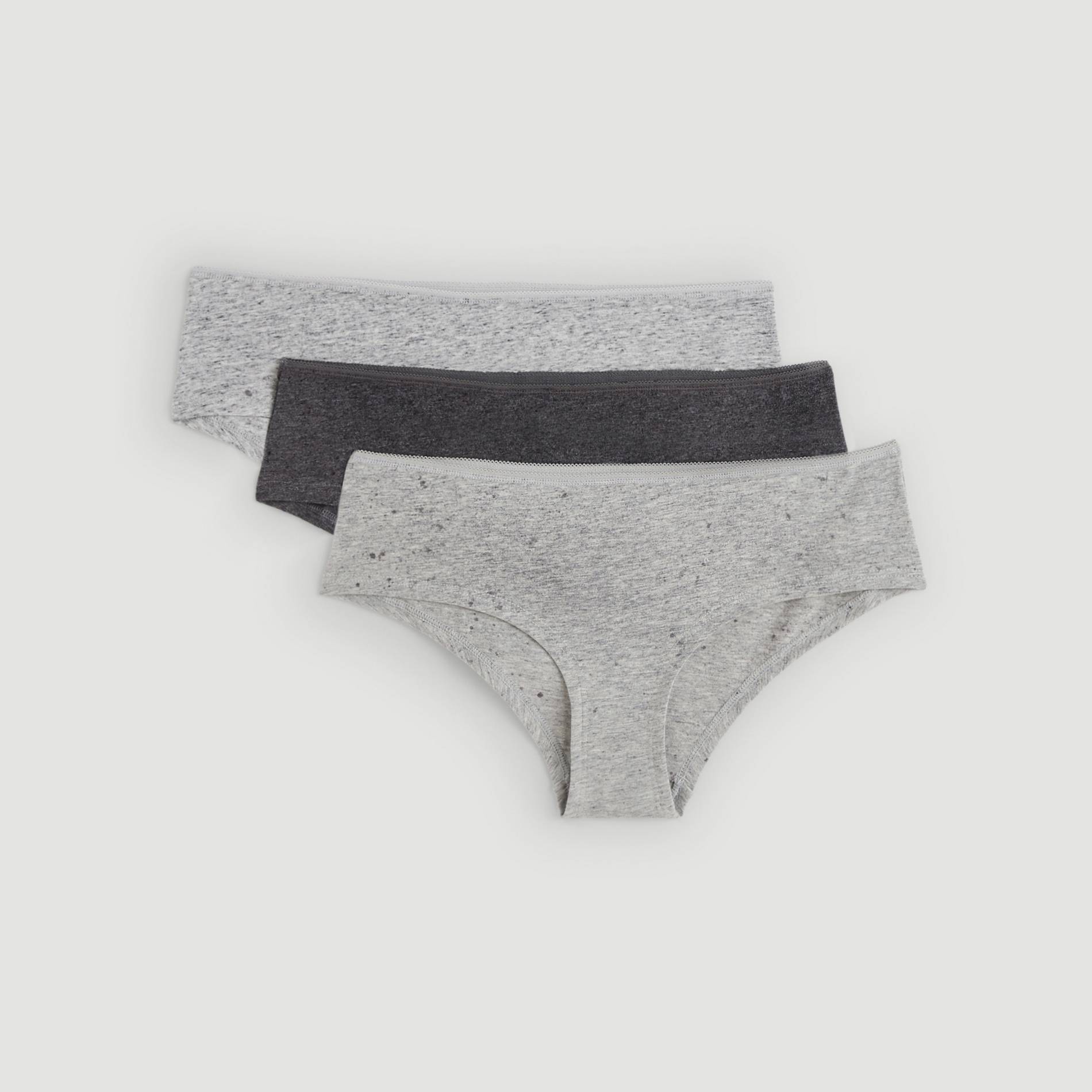 Lot de 3 shorties, Gris foncé, large image number 0