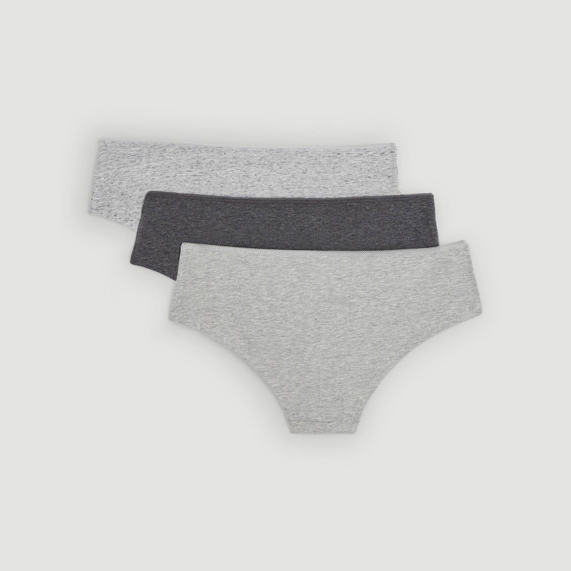Lot de 3 shorties, Gris foncé, large image number 1