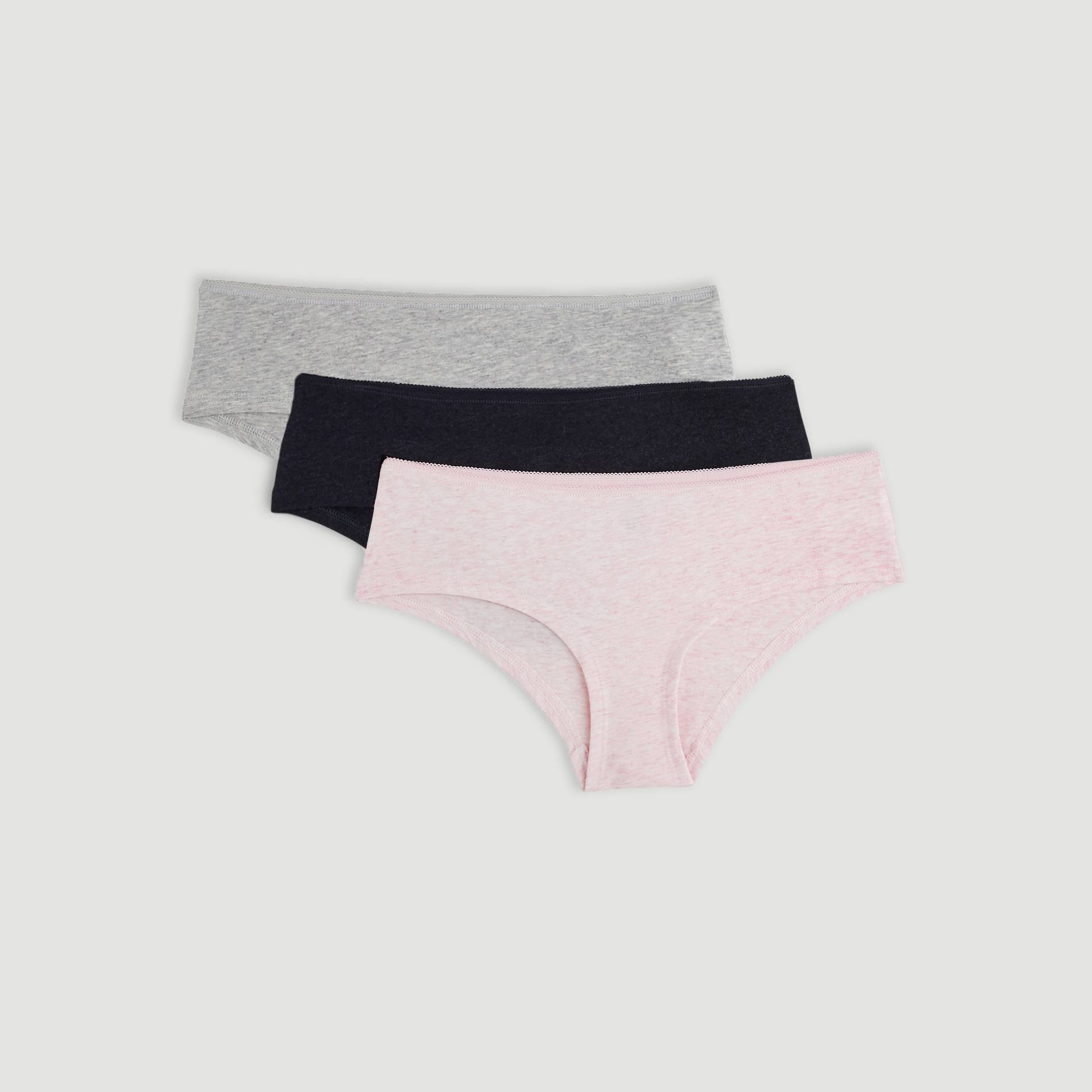 Lot de 3 shorties, Rose pâle, large image number 0