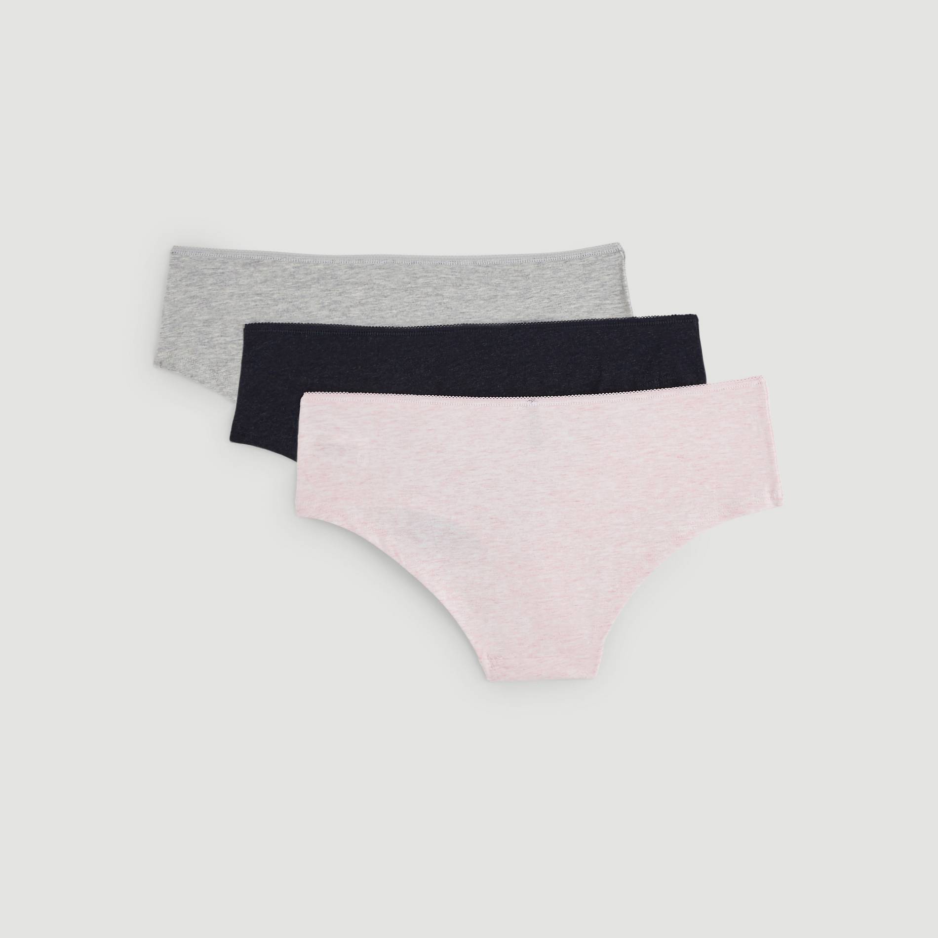 Lot de 3 shorties, Rose pâle, large image number 1