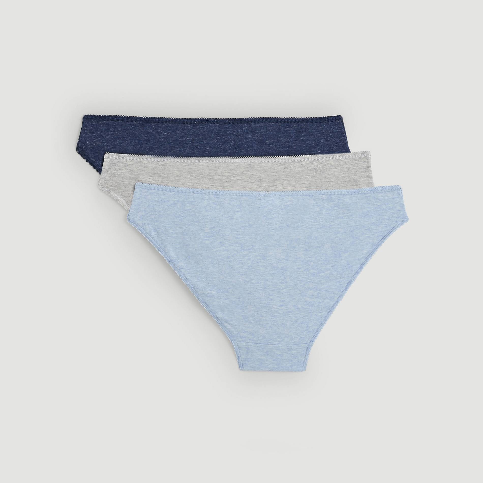 Lot de 3 culottes, Bleu foncé, large image number 1