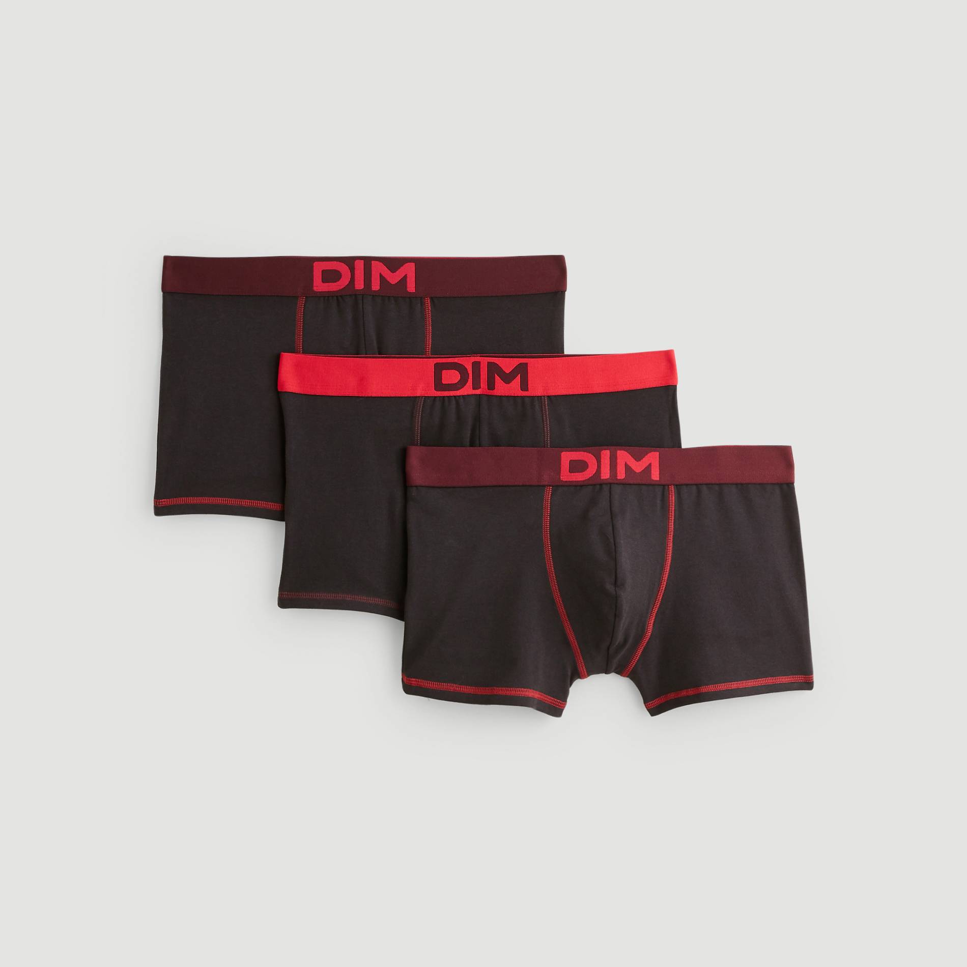 Boxer imprime - DIM, Raisin, large image number 0