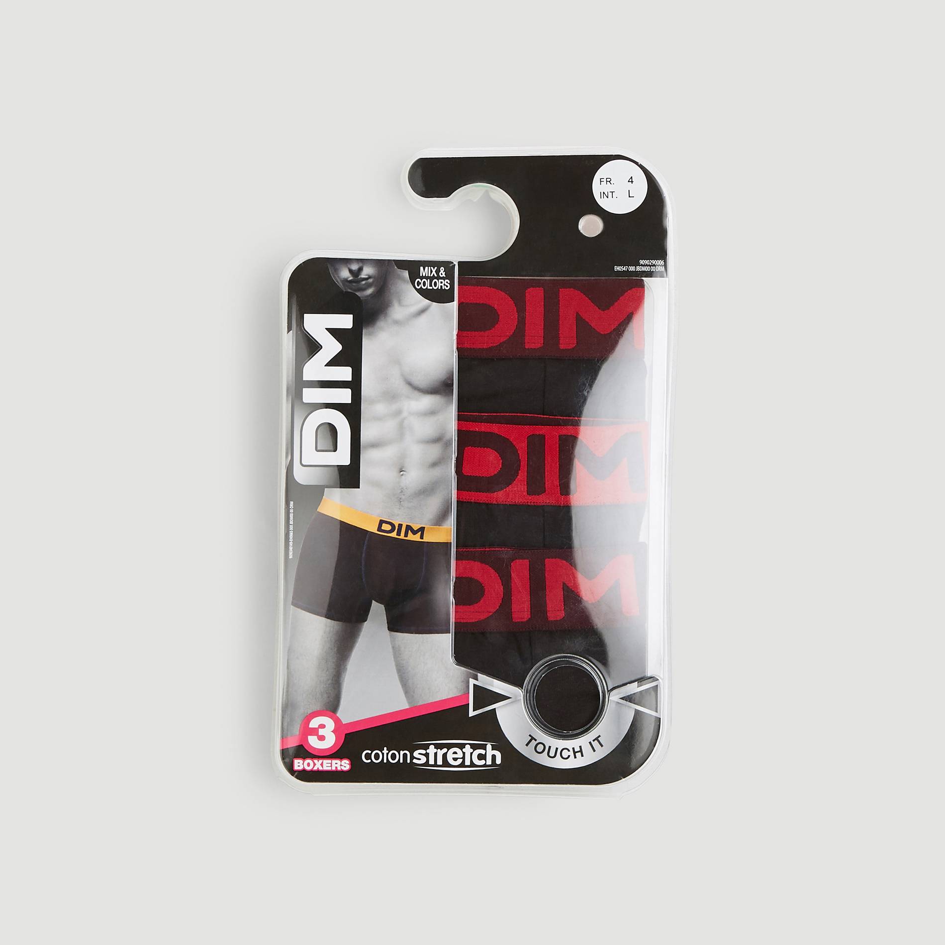 Boxer imprime - DIM, Raisin, large image number 1.0