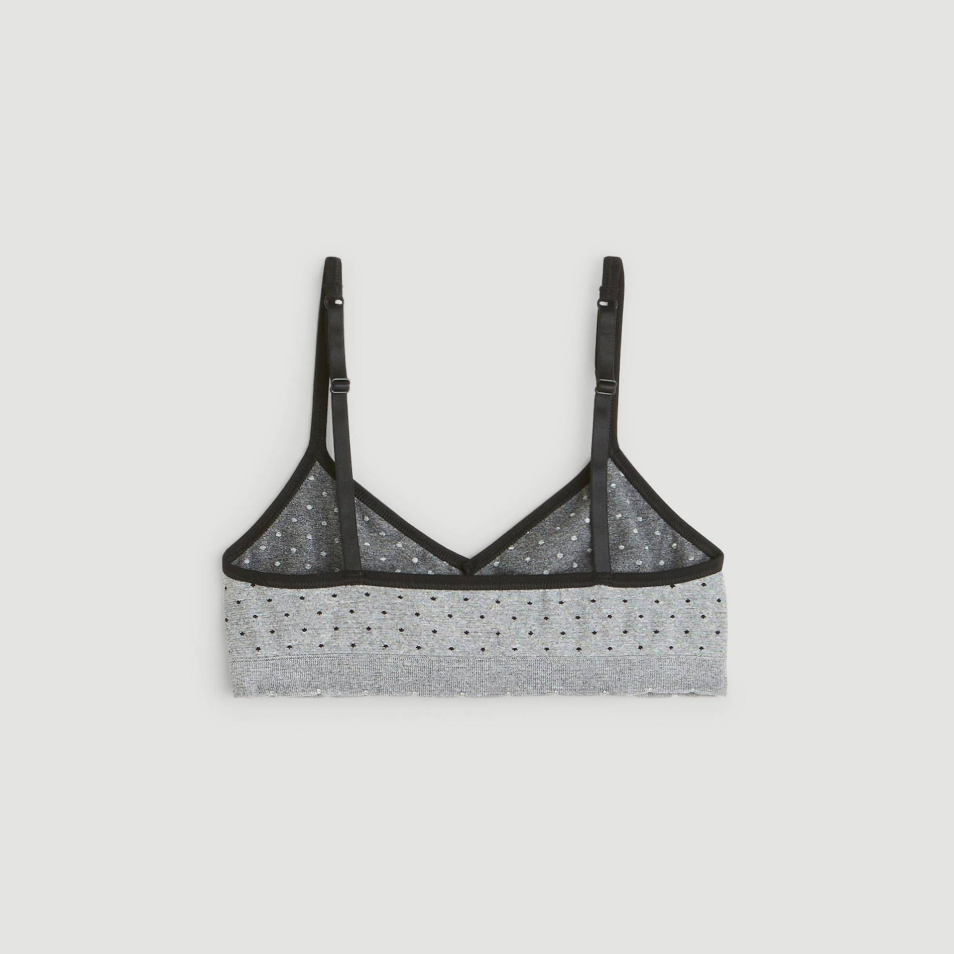 Soutien gorge sans couture, Gris moyen, large image number 1