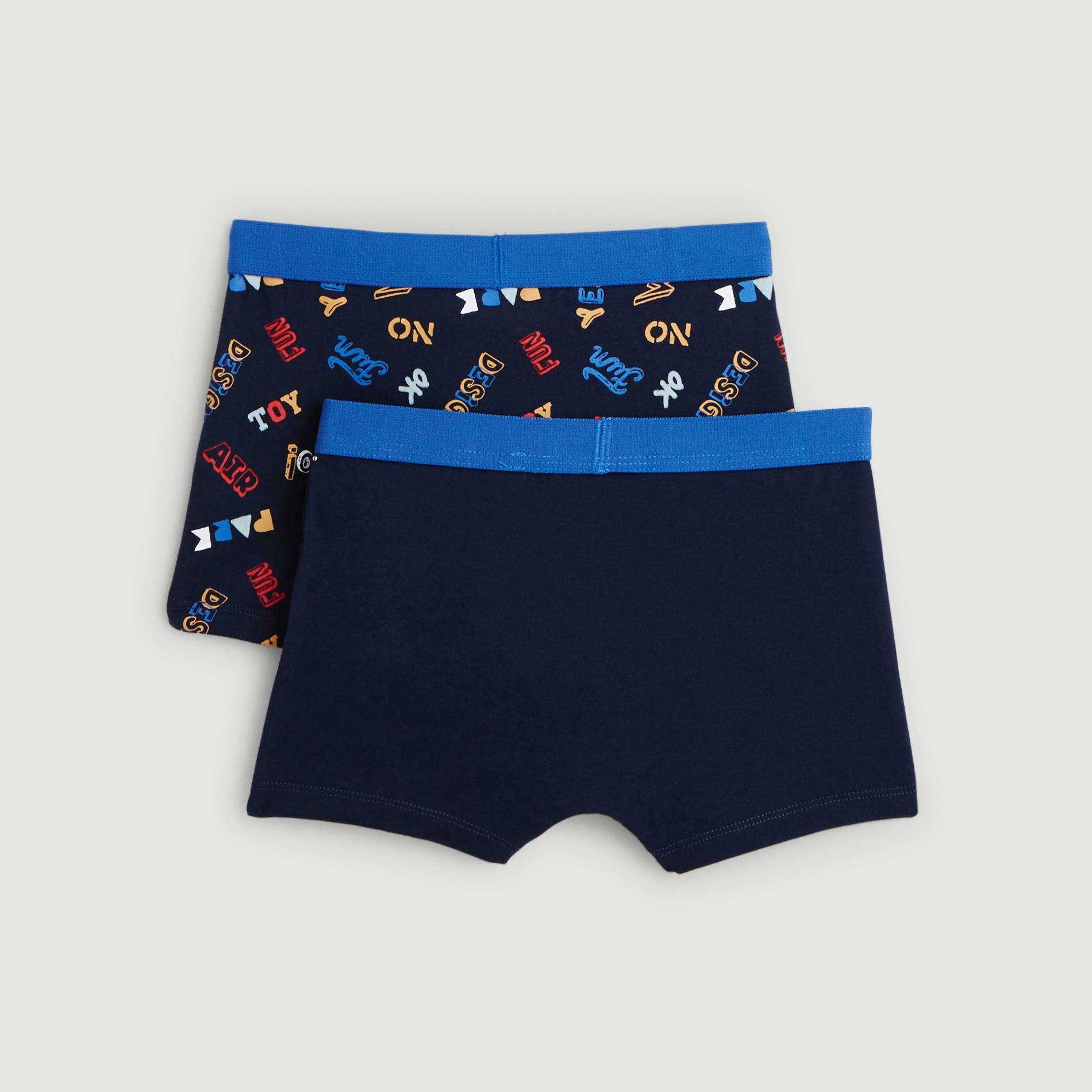 Lot de 2 boxers, Bleu marine, large image number 1