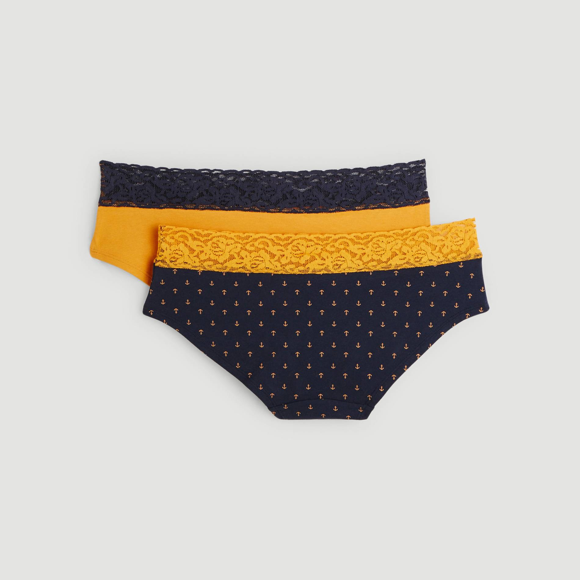 Lot de 2 shorties, Safran, large image number 1.0