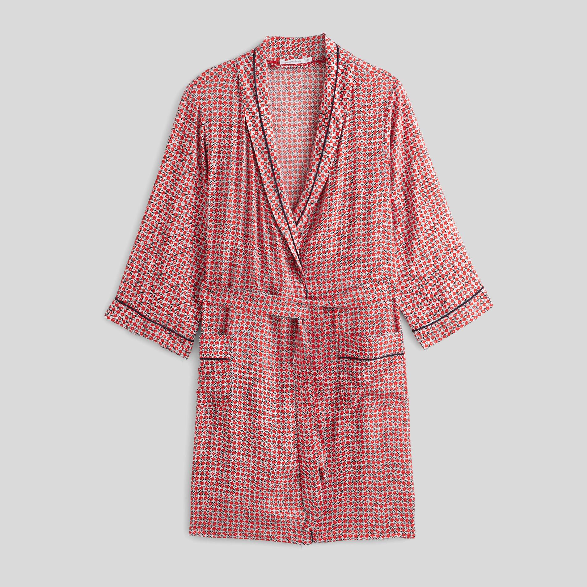 Kimono imprimé, Carmin, large image number 2