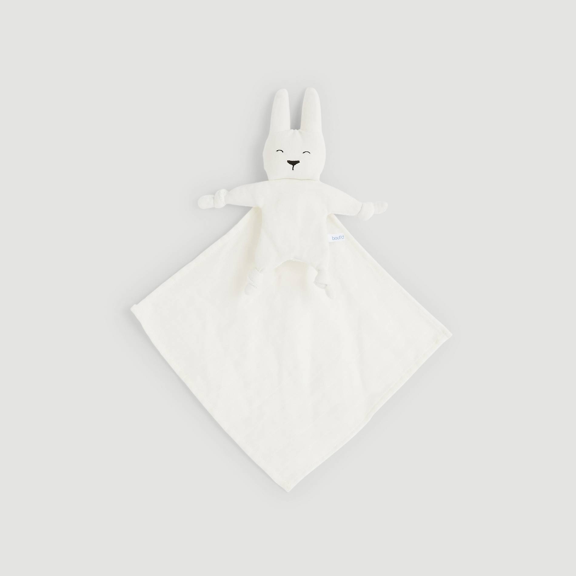 Doudou en coton BIO, Blanc, large image number 0