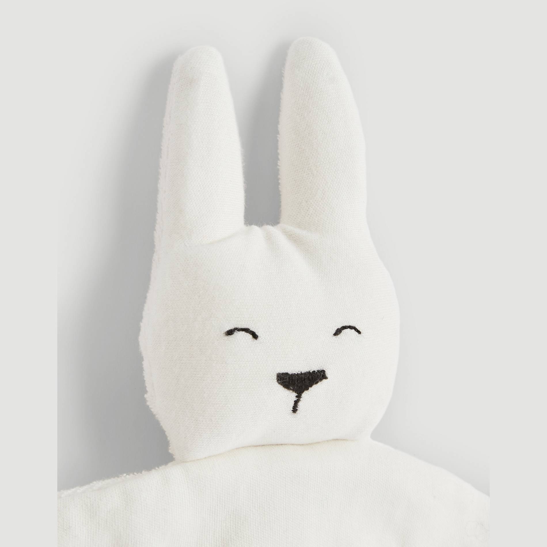 Doudou en coton BIO, Blanc, large image number 1.0