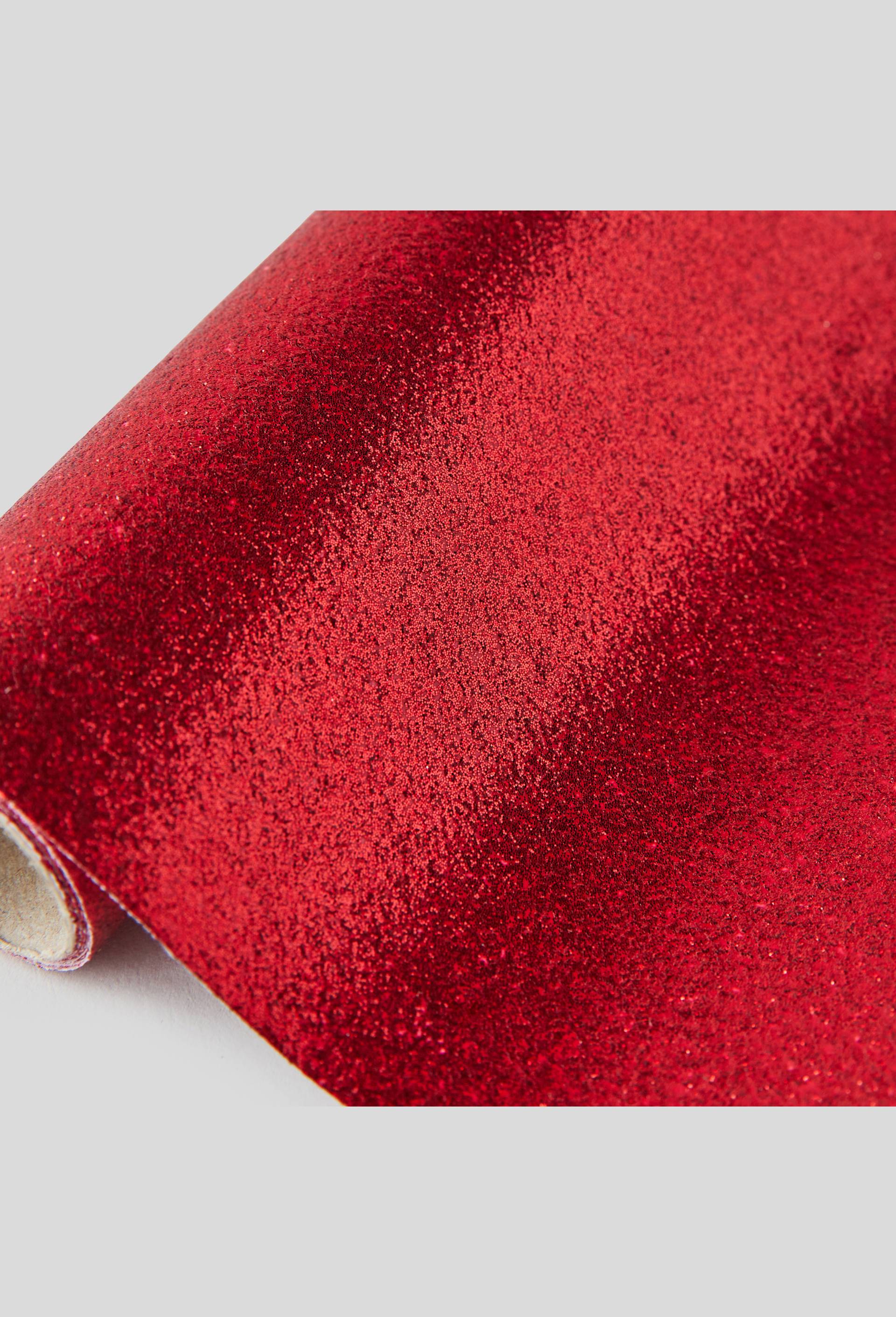 Rouleau de papier cadeau glitter, 1,50x0,70m, 70gr - Assorti, Brun clair, large image number 1.0