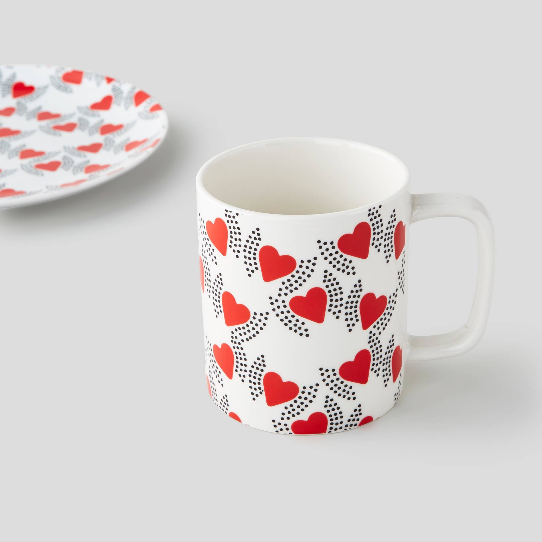 Mug droit - Mamours, Brique, large image number 1