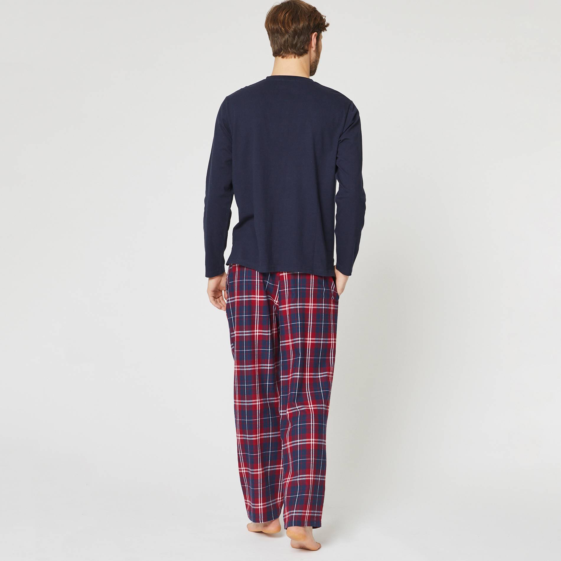 Ensemble pyjama long, Bleu marine, large image number 1.0