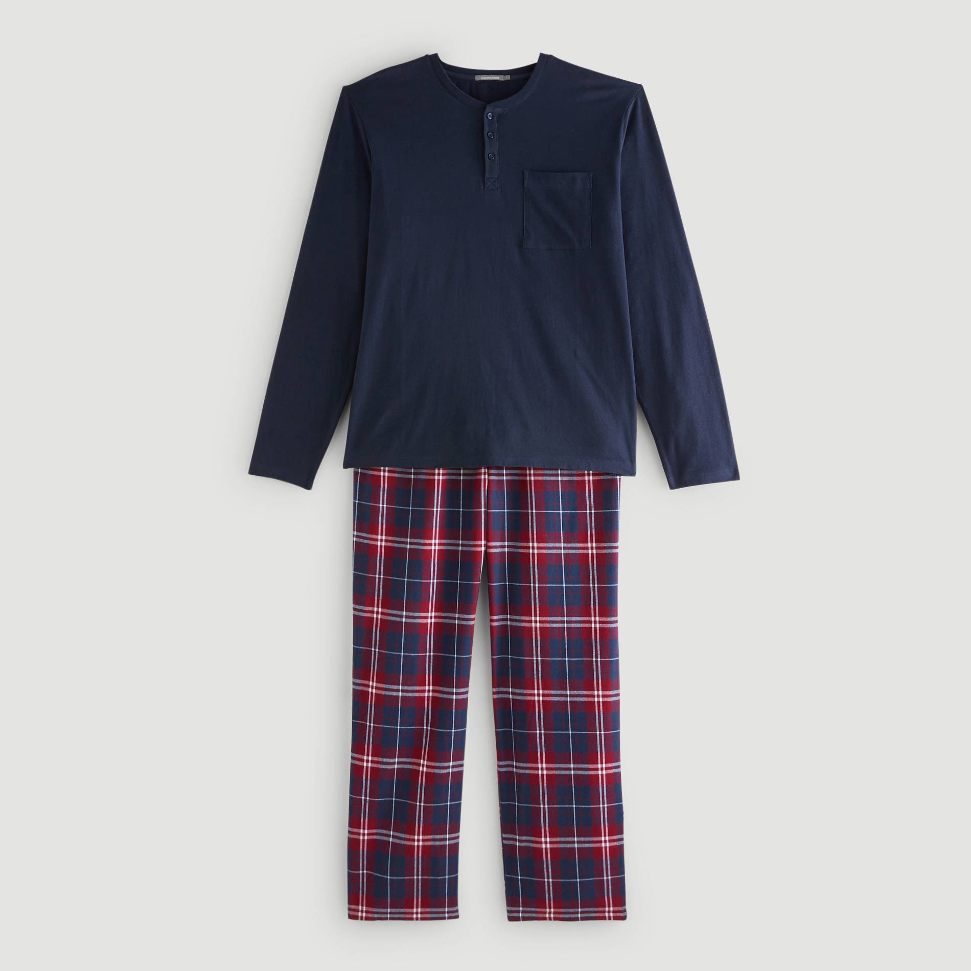 Ensemble pyjama long, Bleu marine, large image number 2.0
