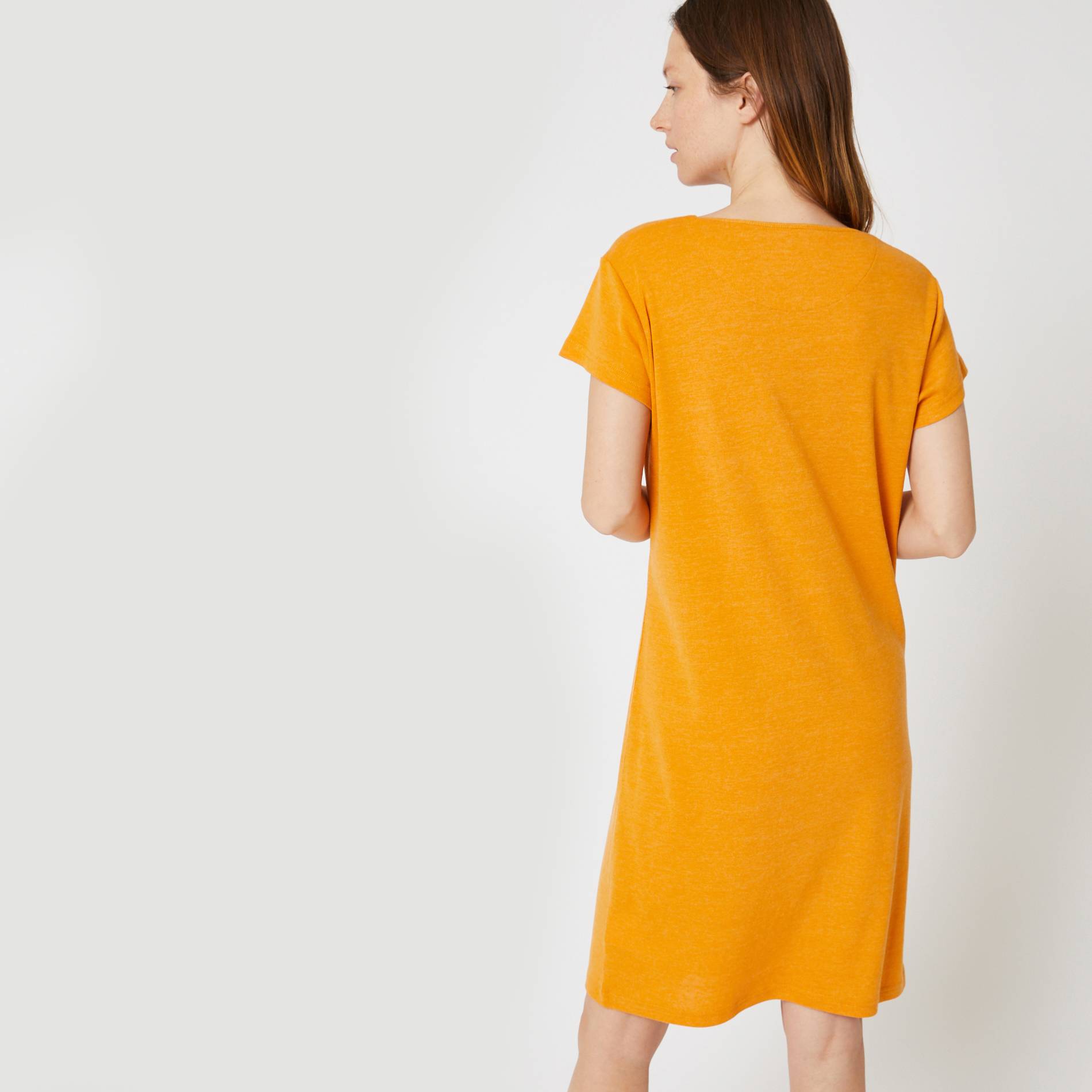 Chemise de nuit en coton BIO, Safran, large image number 1