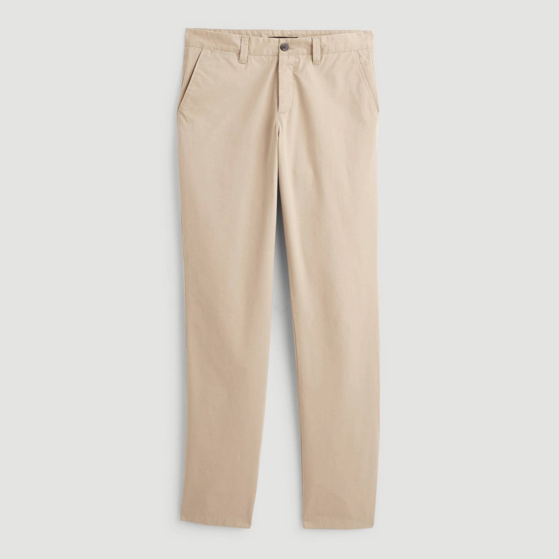Pantalon chino coupe regular en coton BIO, Beige, large image number 2.0
