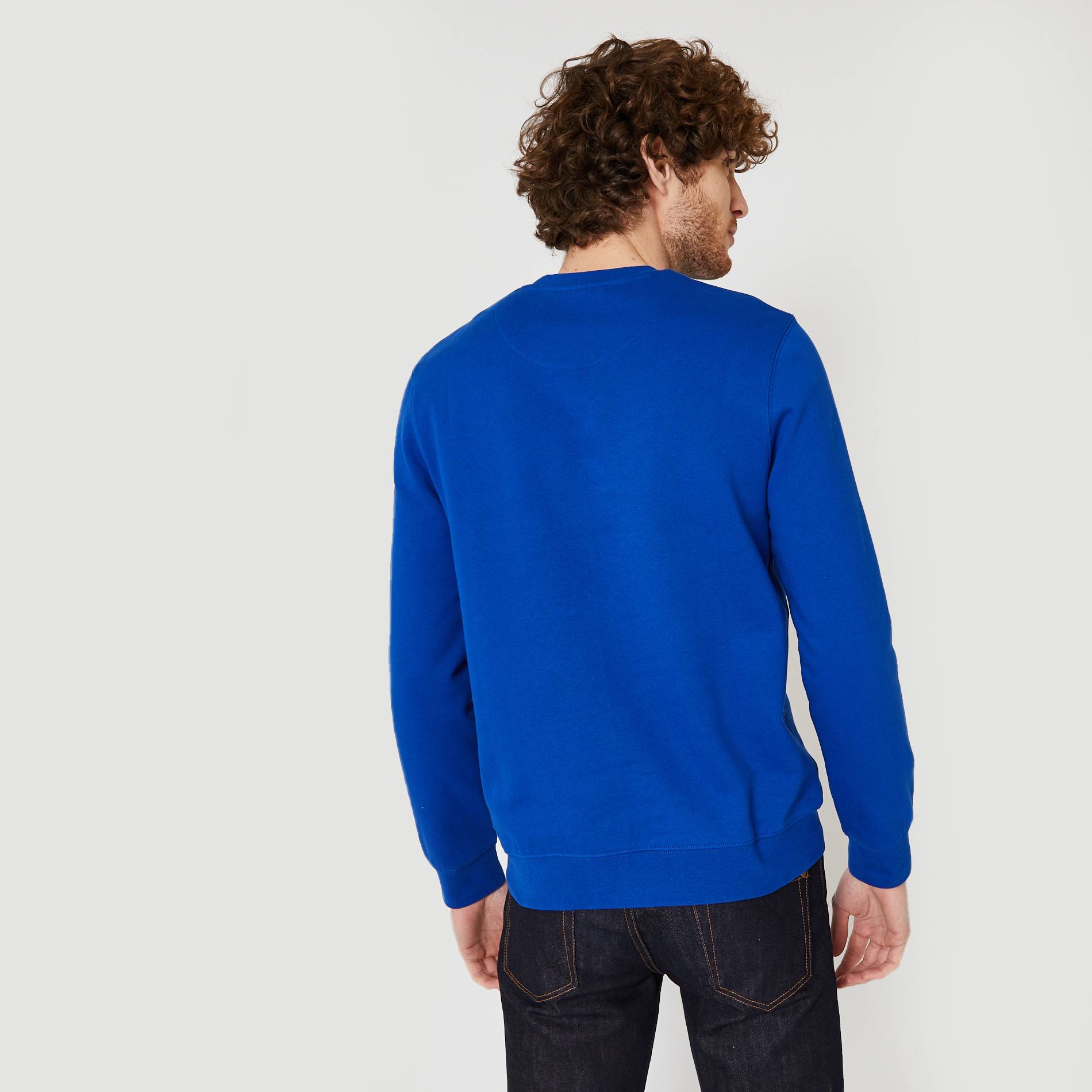 Sweat contenant du coton BIO, Cobalt, large image number 1