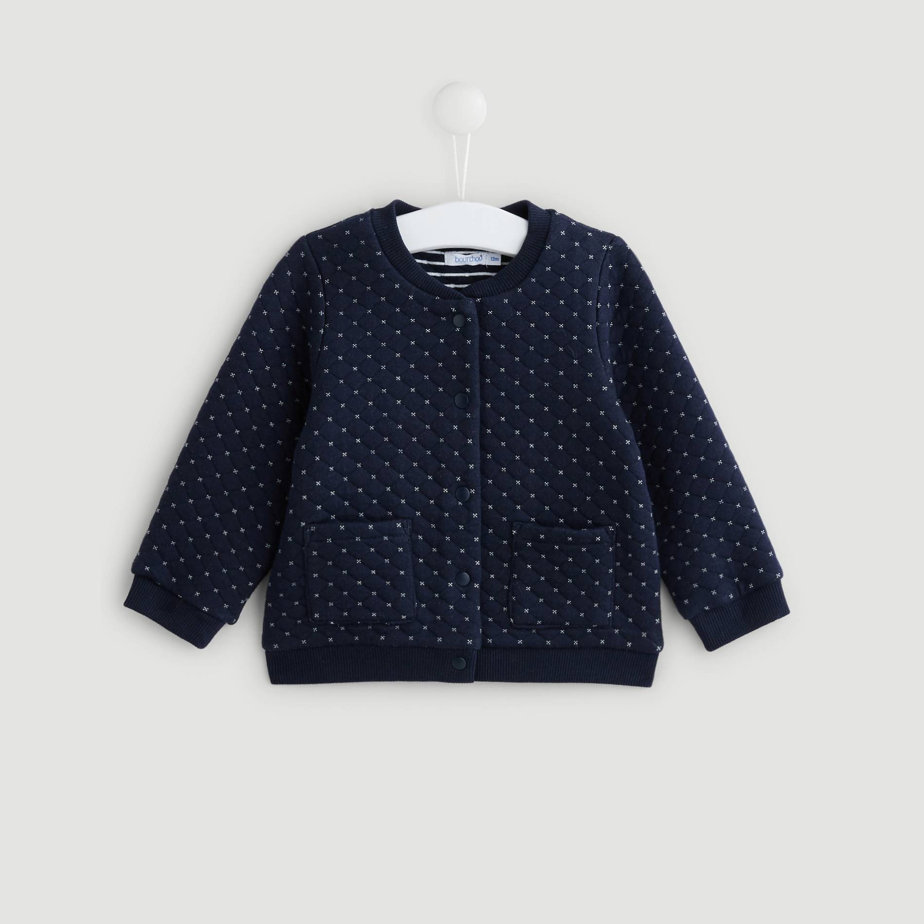 Cardigan - Oeko-Tex ®, Bleu marine, large image number 0.0