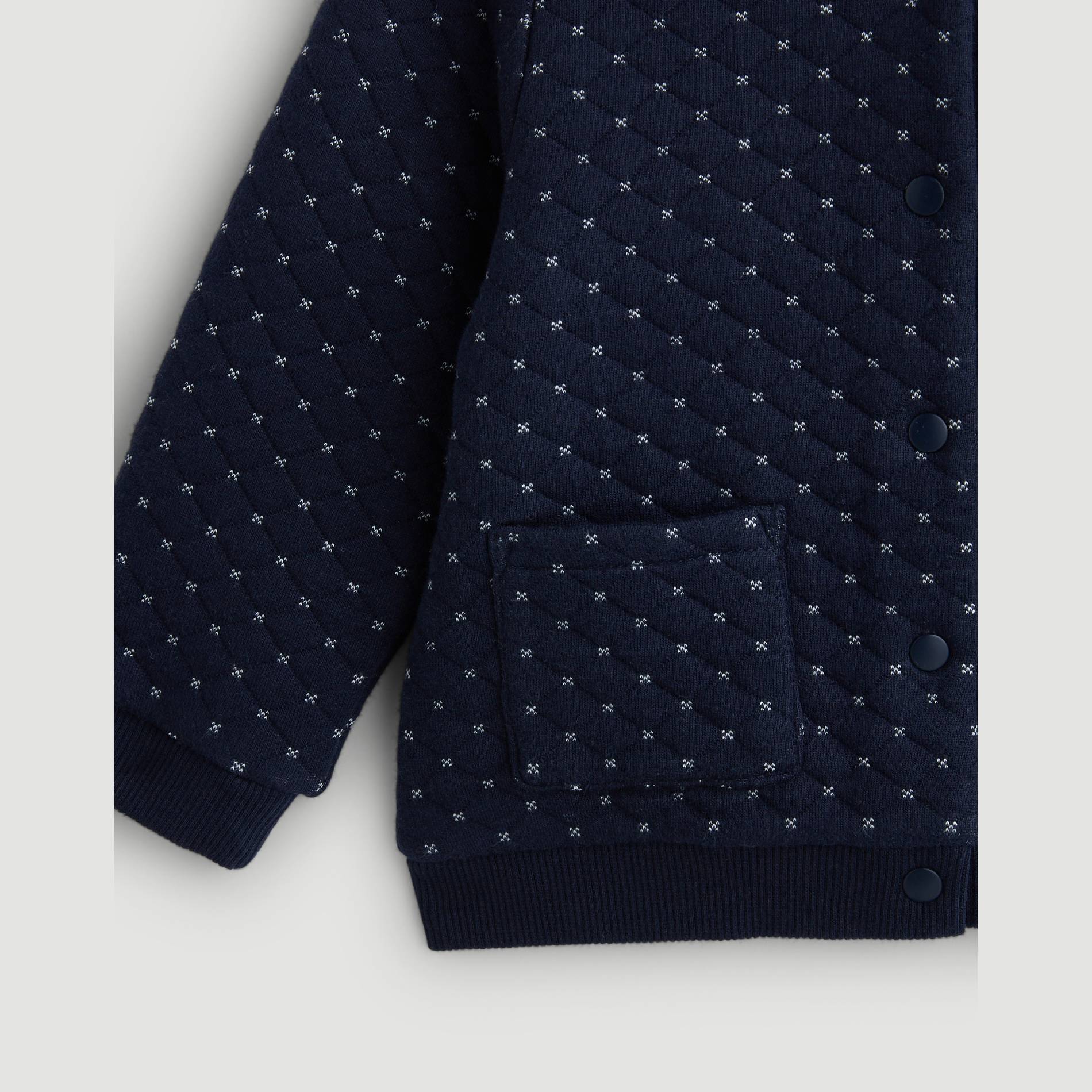 Cardigan - Oeko-Tex ®, Bleu marine, large image number 2