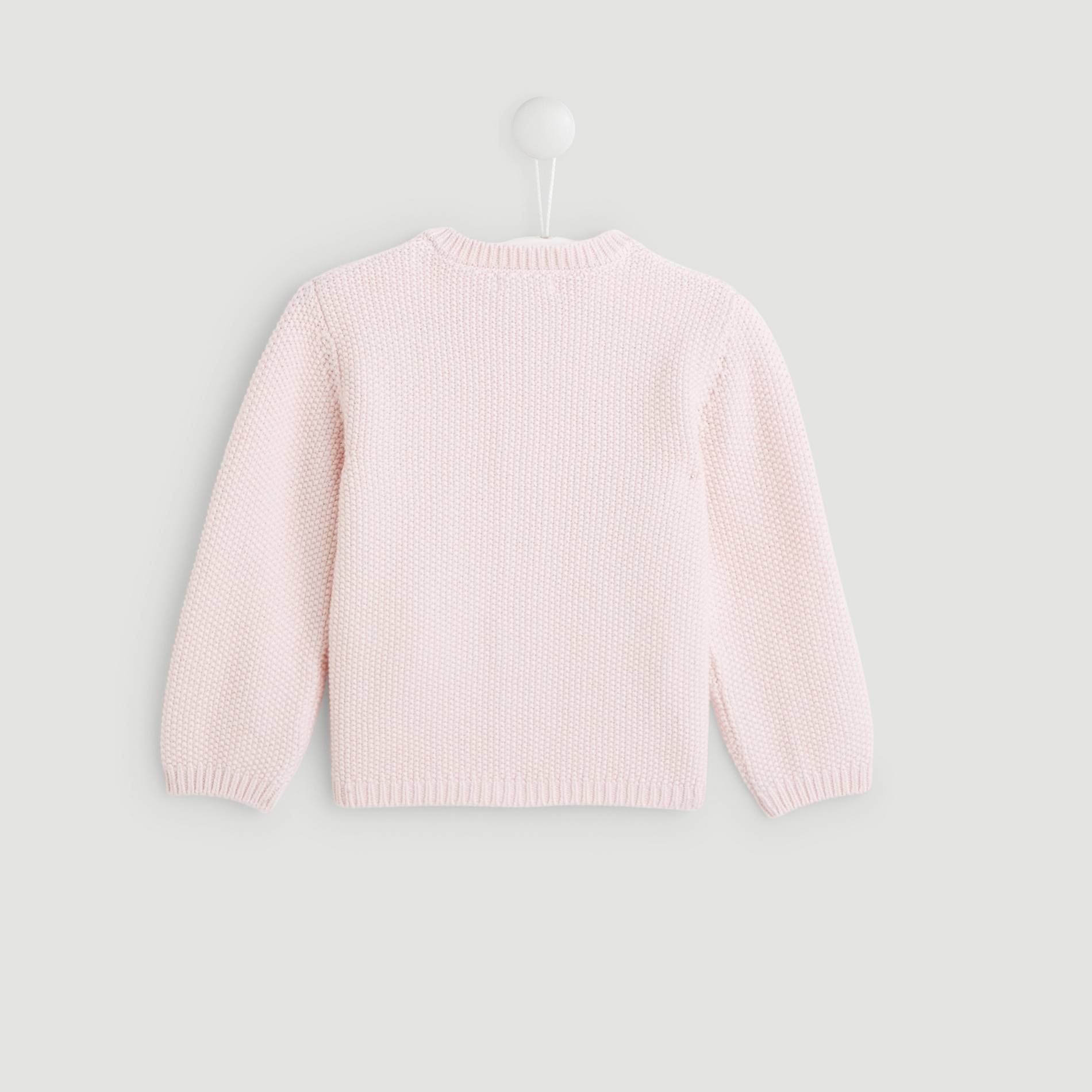Cardigan - Oeko-Tex ®, Rose pâle, large image number 1