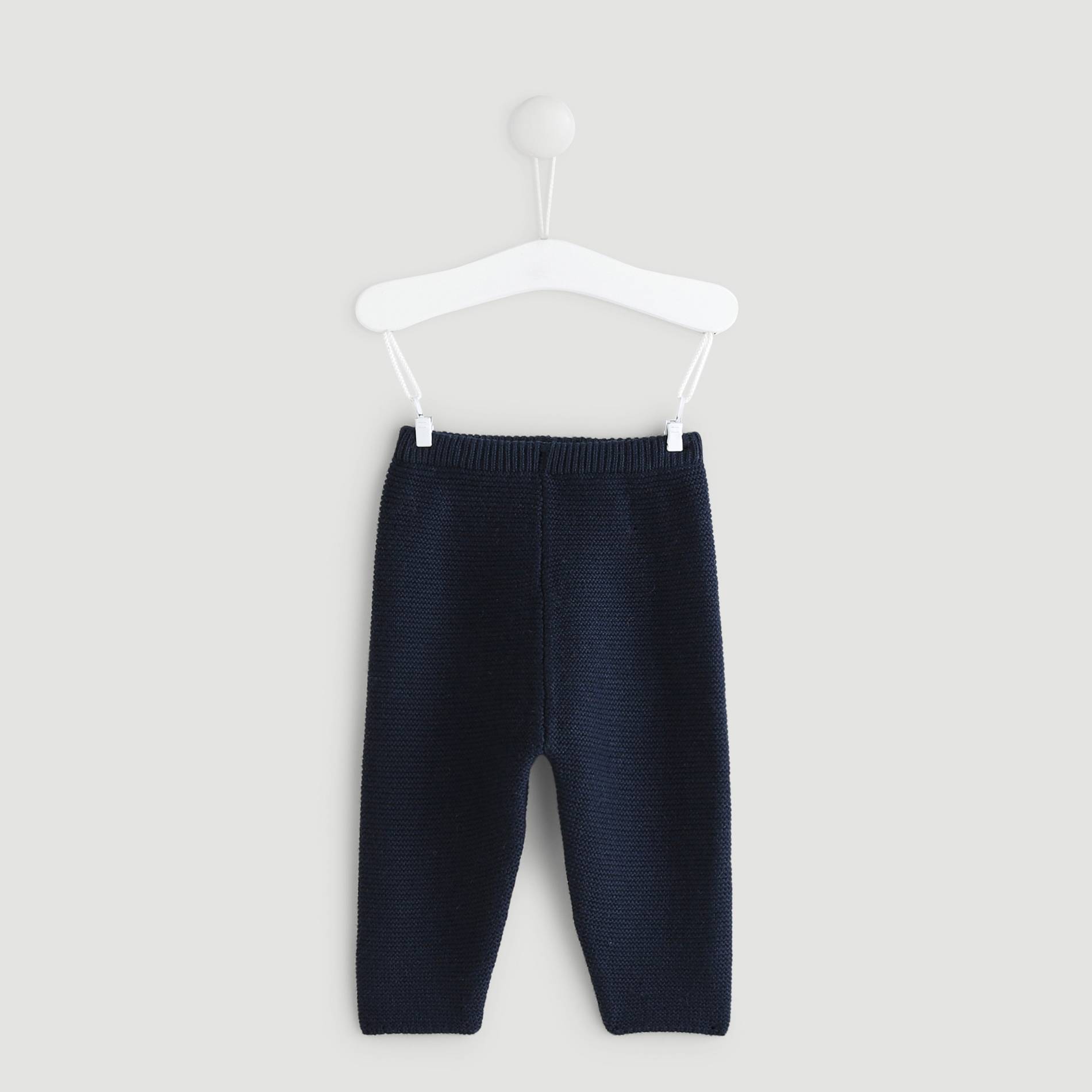 Legging tricot, Bleu marine, large image number 0.0