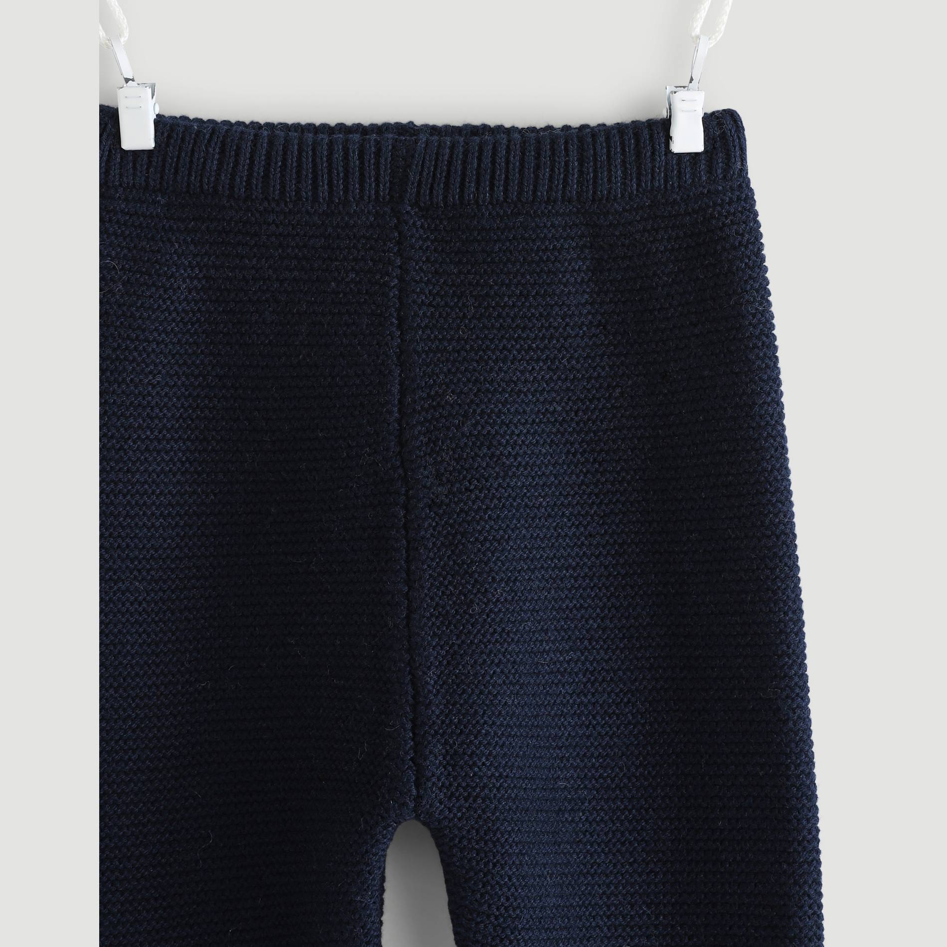 Legging tricot, Bleu marine, large image number 2