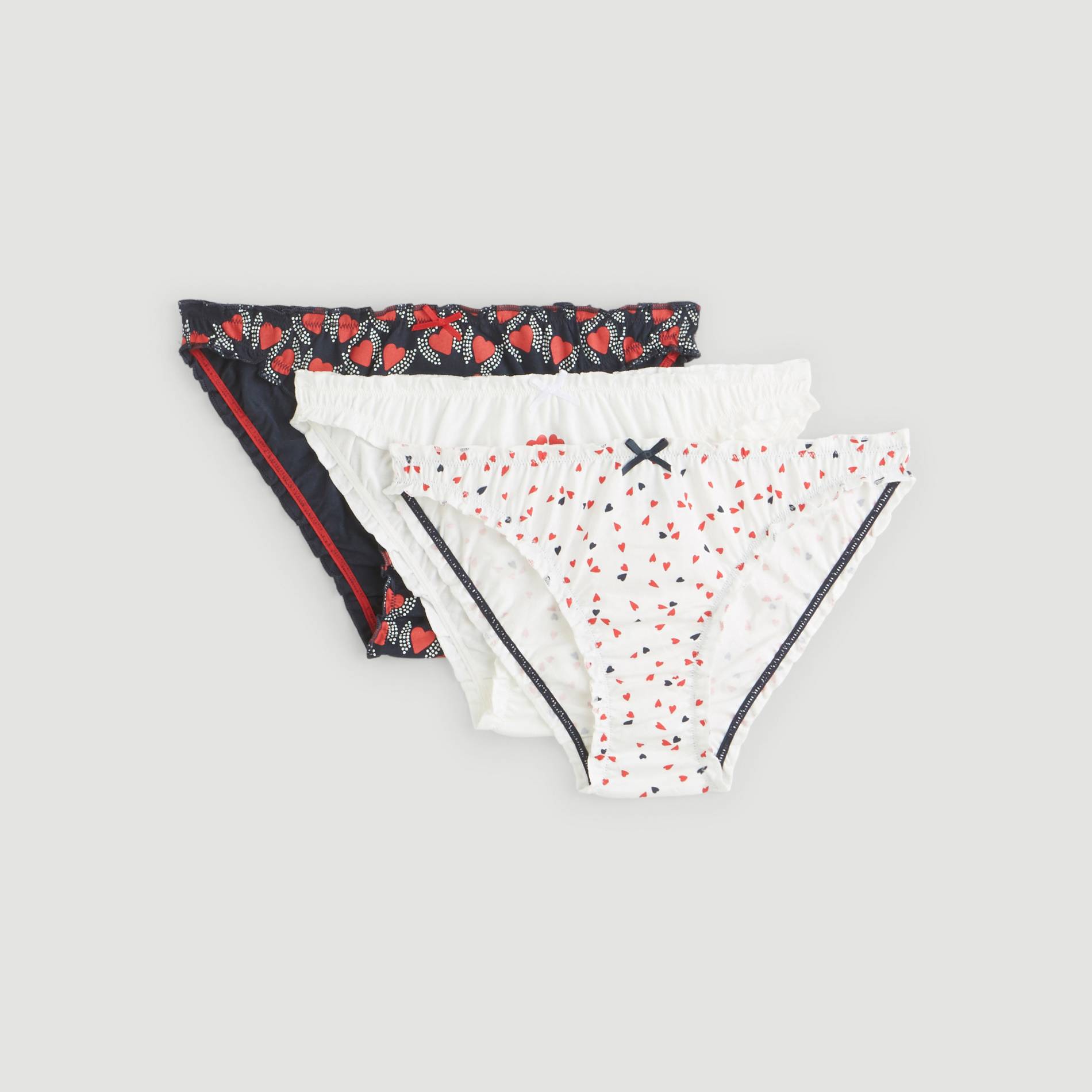 Lot x3 slips froufrou, Ecru, large image number 0.0