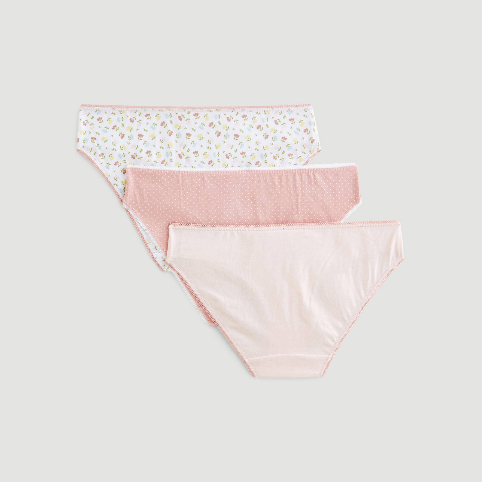 Lot de 3 culottes fantaisie, Blanc, large image number 1