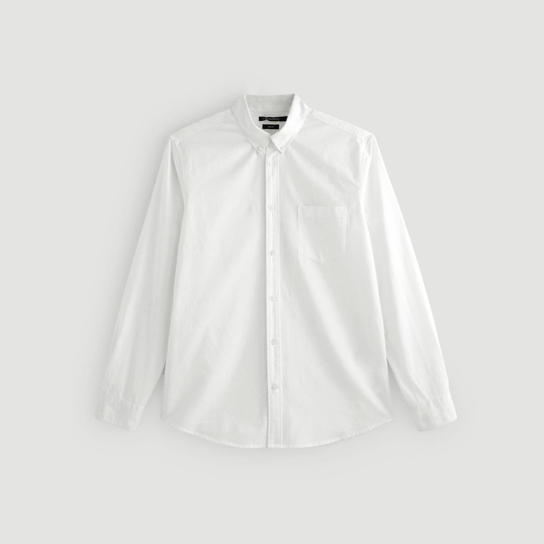 Chemise coupe slim, Blanc, large image number 2