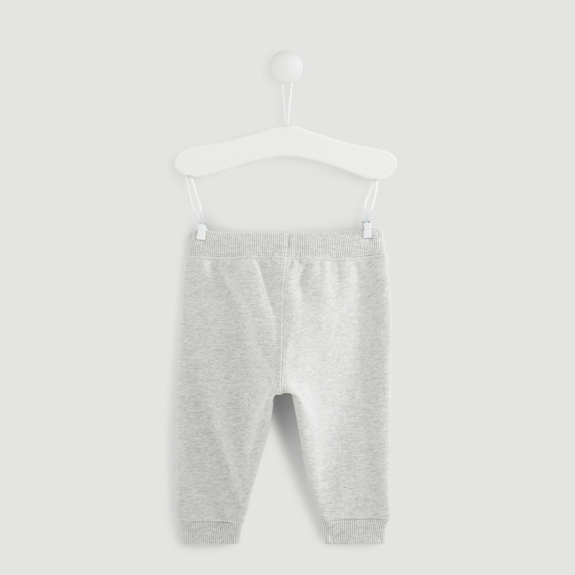 Jogging en coton BIO, Gris moyen, large image number 1.0