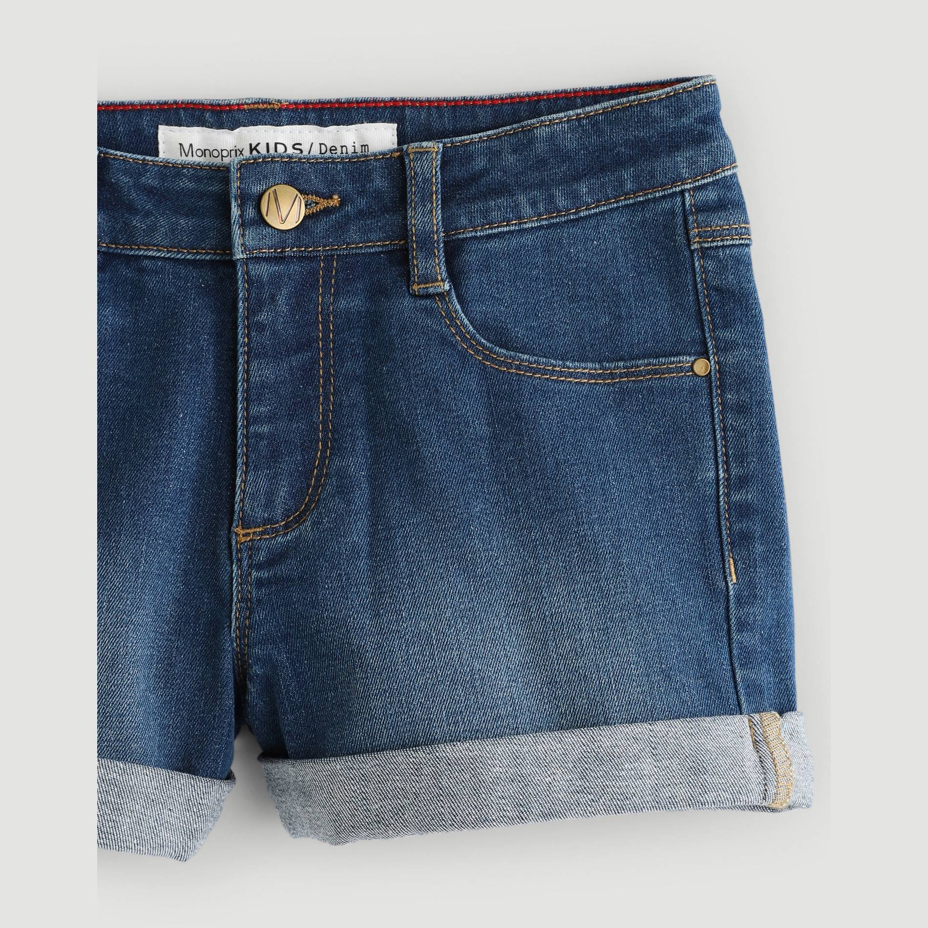 Short denim, Indigo, large image number 2.0