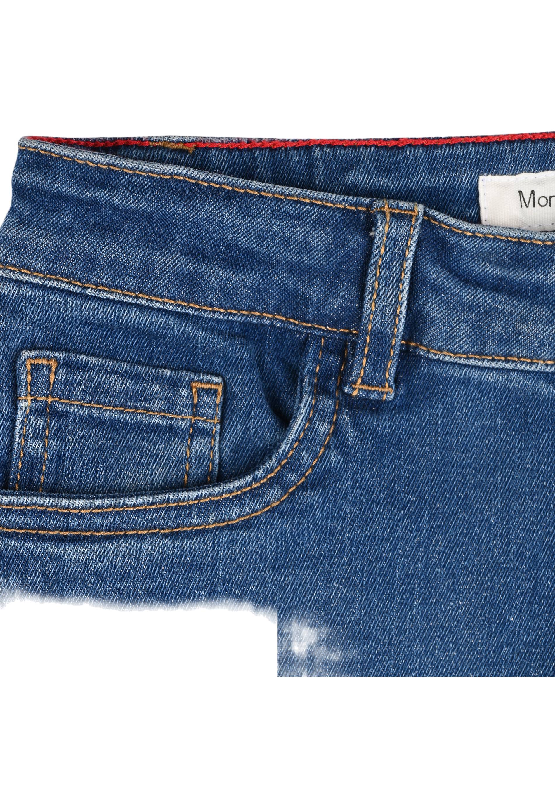 Jean skinny, coton BIo et Oeko-Tex, Bleu foncé, large image number 4