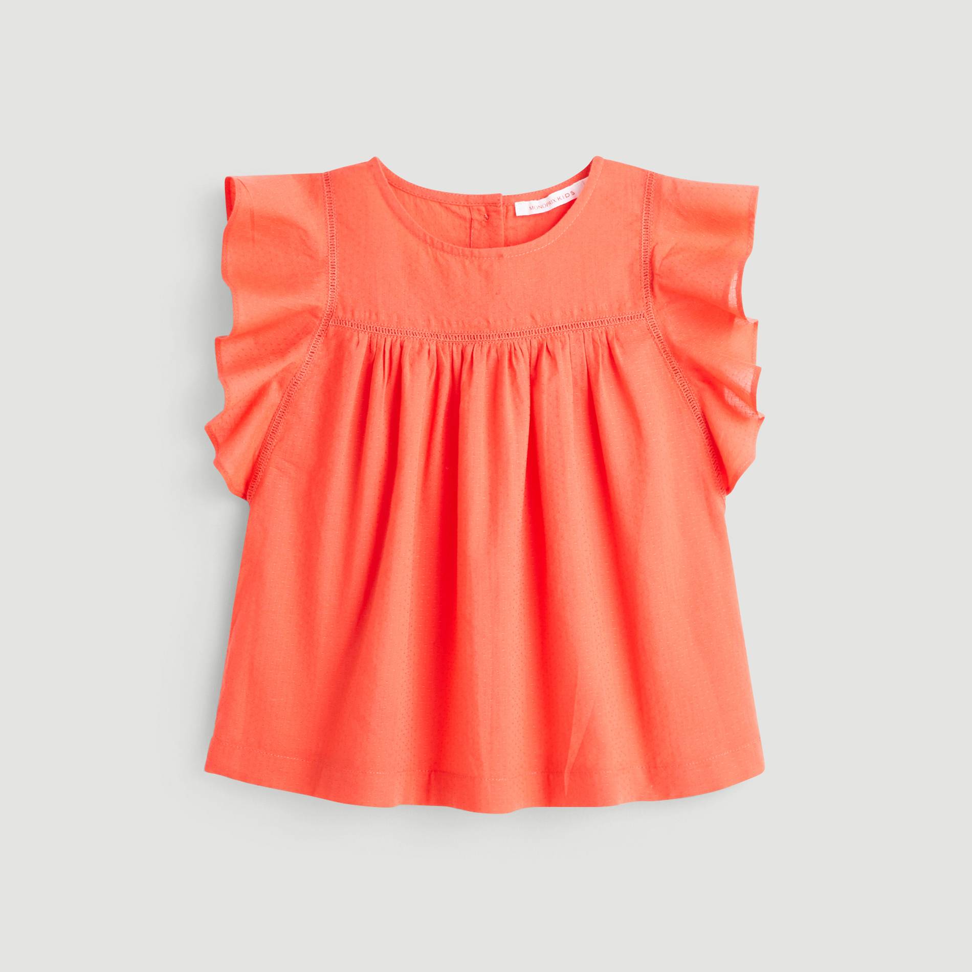 Blouse manches courtes, Rouge, large image number 0