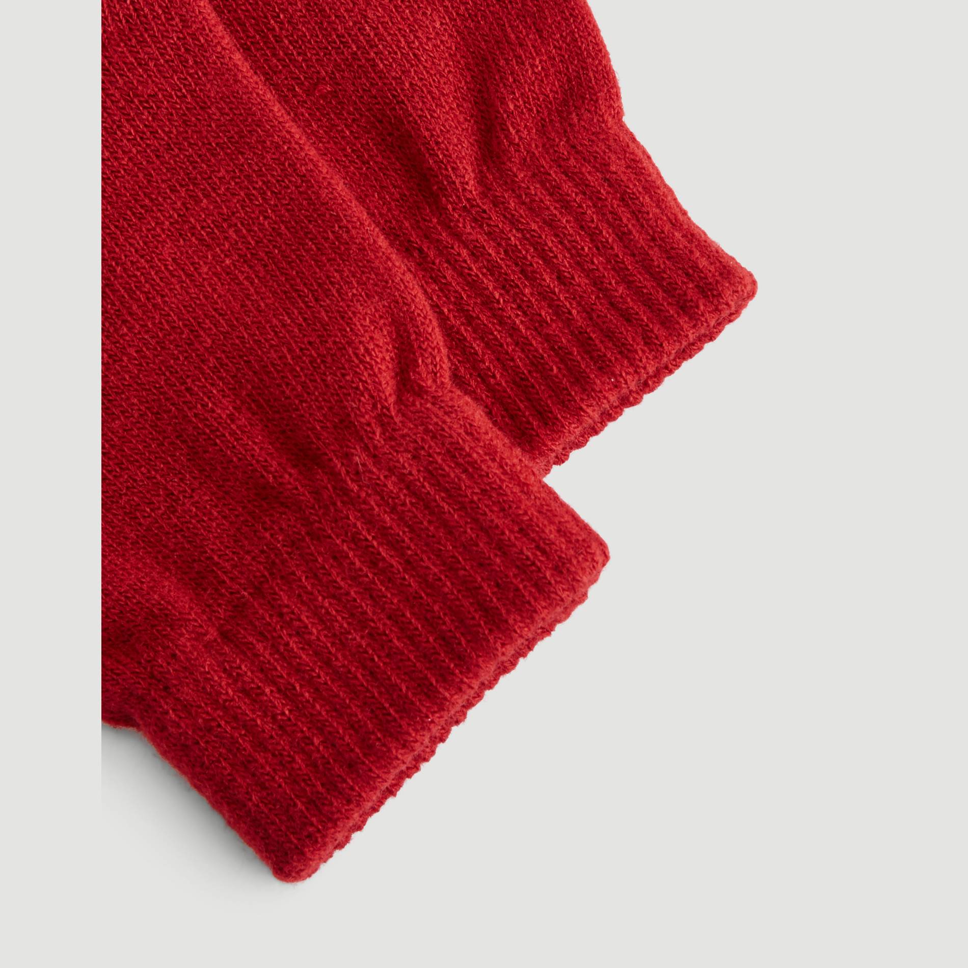 Gants unis, Carmin, large image number 1