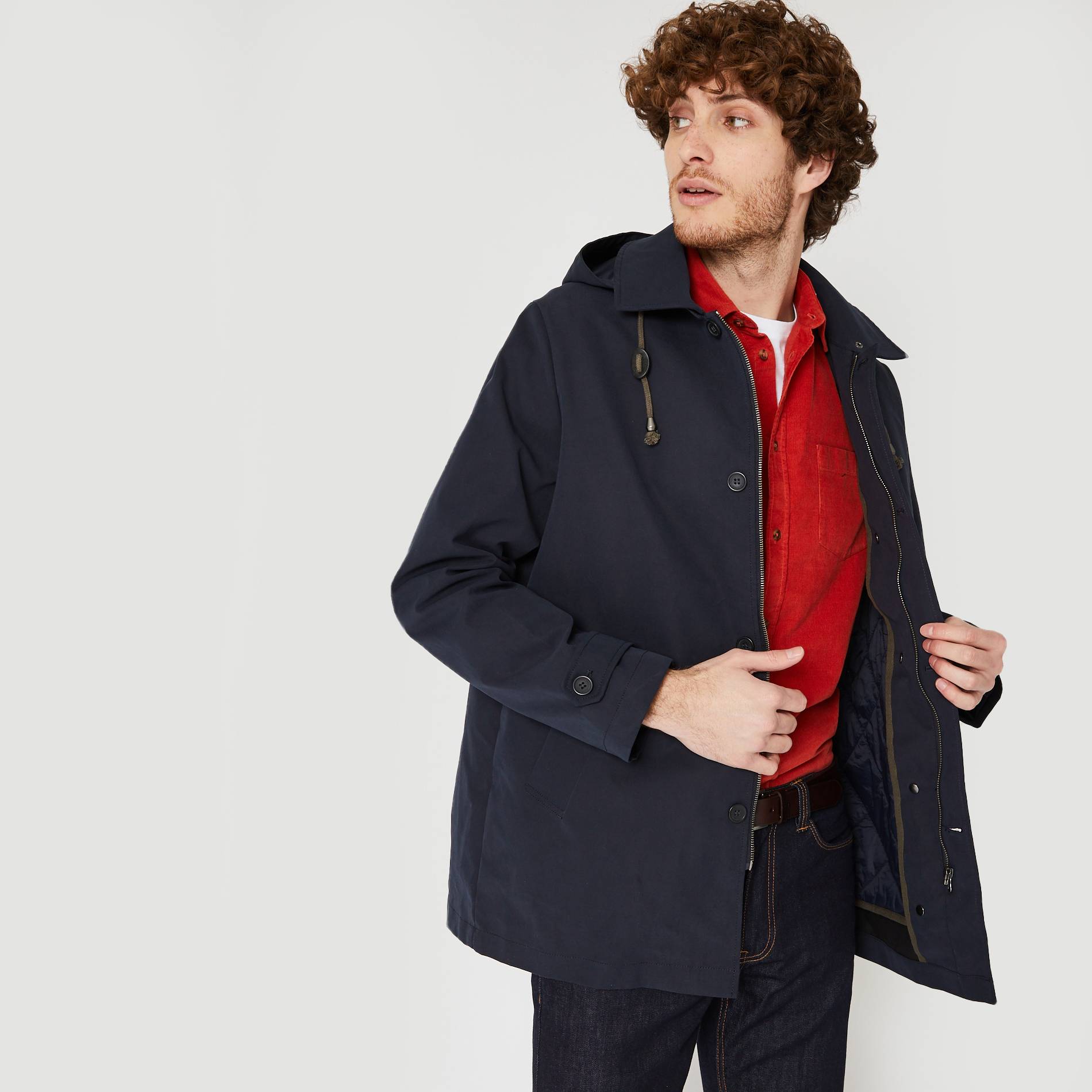 Parka, Bleu marine, large image number 0