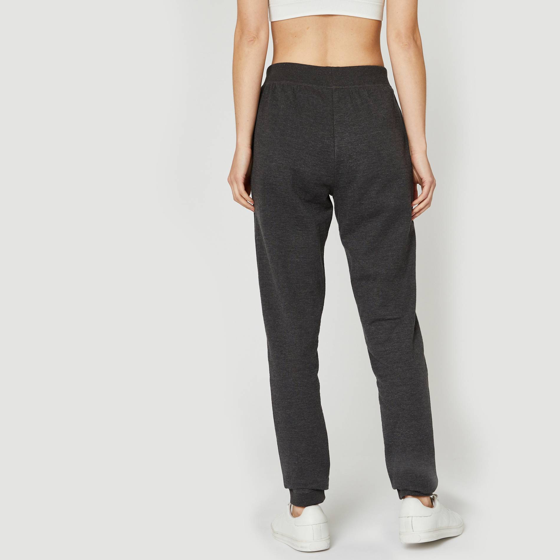 Pantalon de jogging en coton BIO, Gris foncé, large image number 1.0