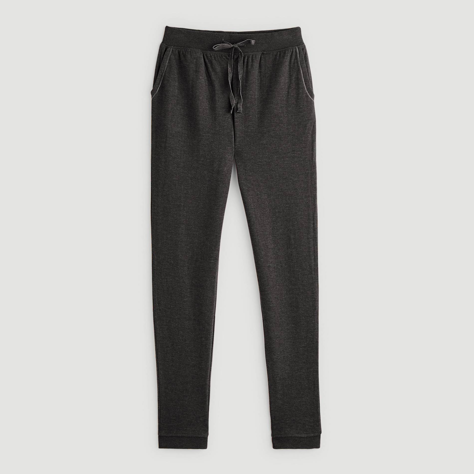 Pantalon de jogging en coton BIO, Gris foncé, large image number 2