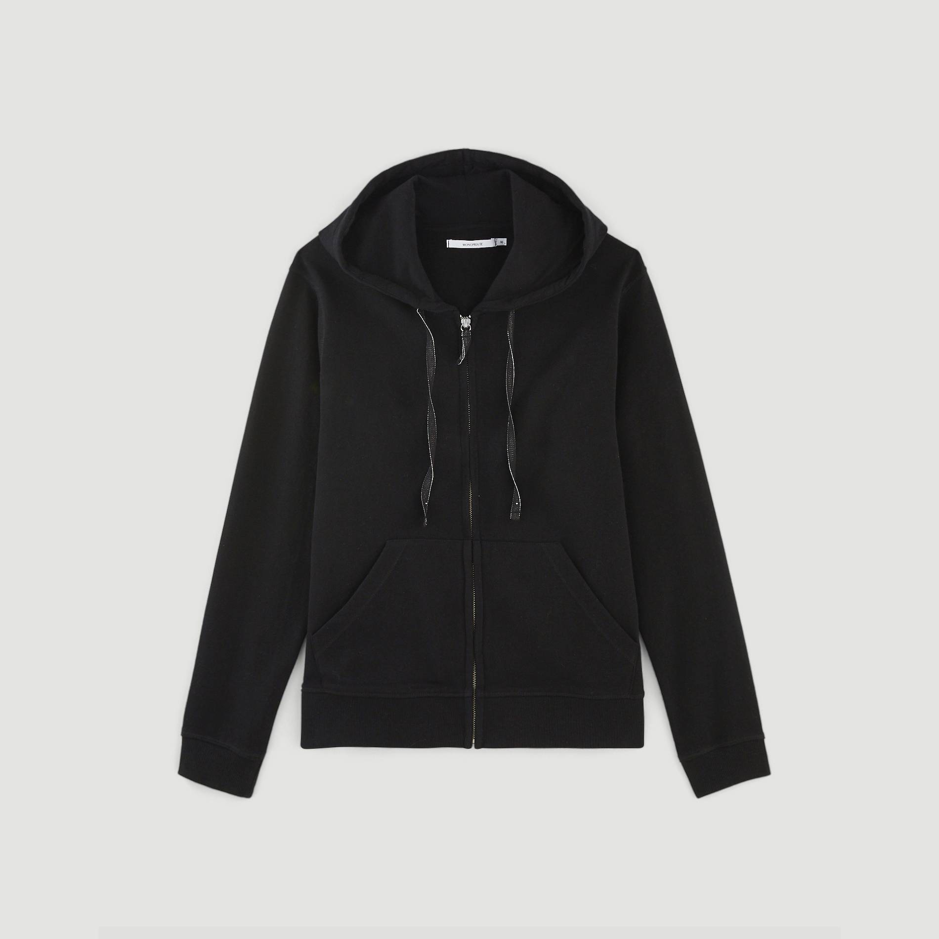 Gilet en coton BIO, Noir, large image number 2.0