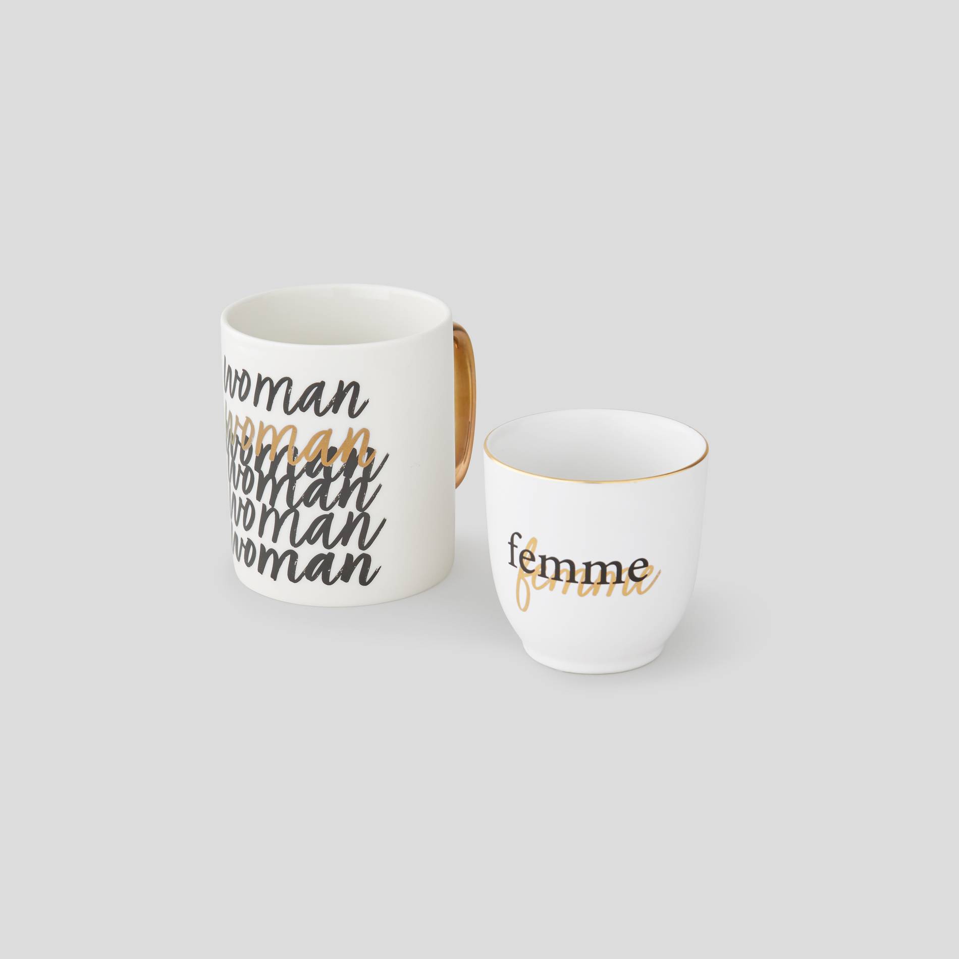 Mug Droit - Woman, Blanc, large image number 1