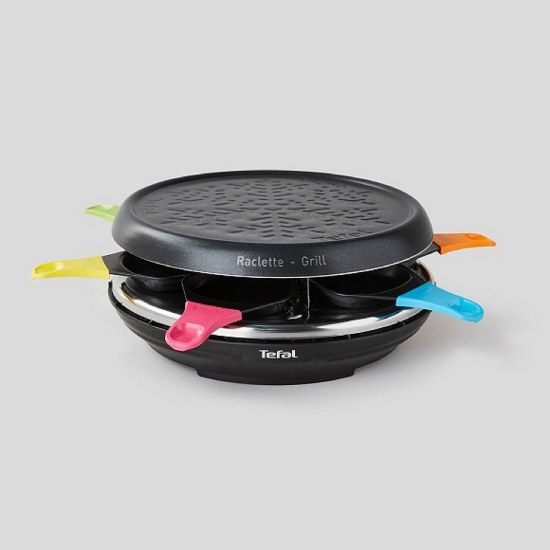 Raclette 6 personnes, Gris foncé, large image number 0.0