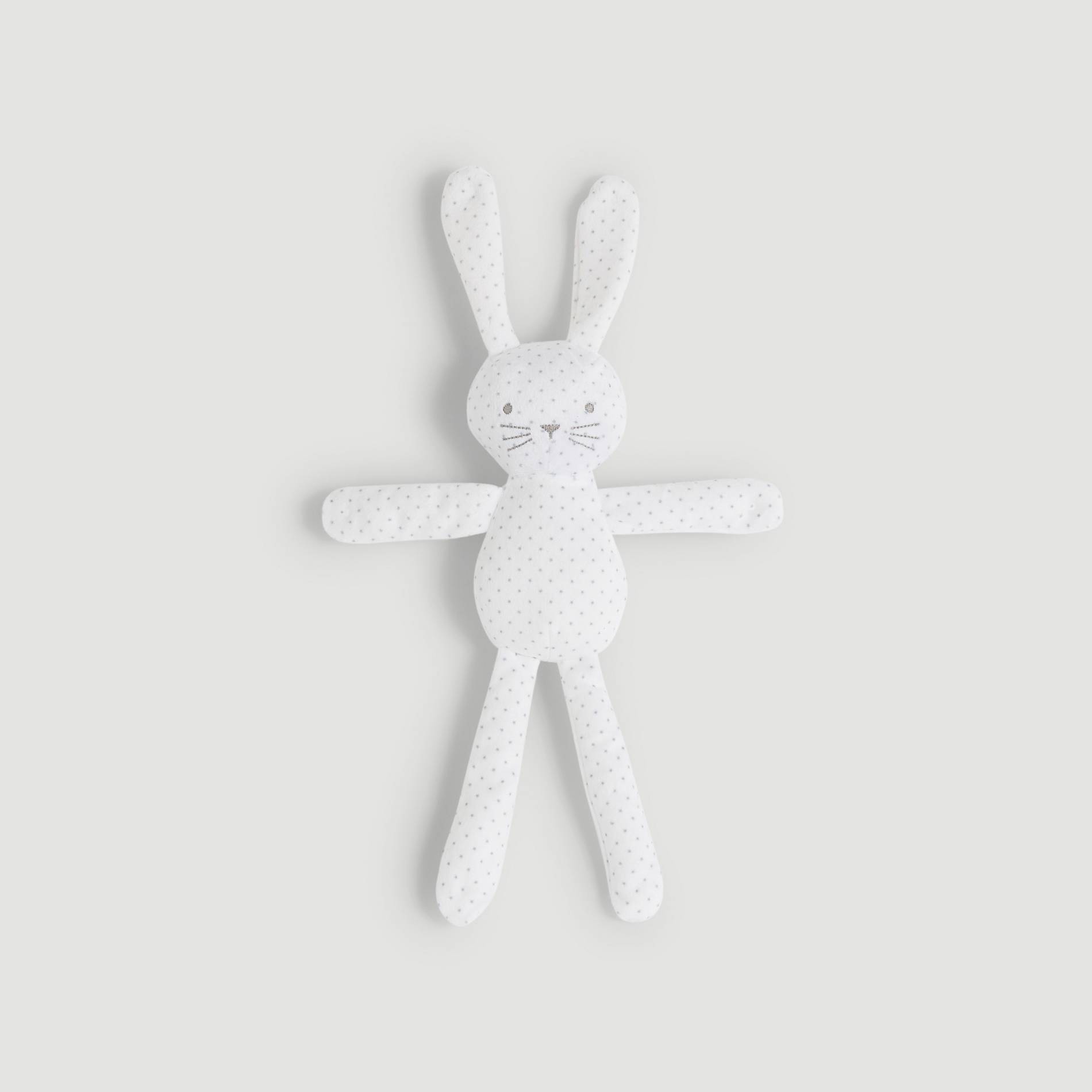 Doudou imprimé, Blanc, large image number 0.0