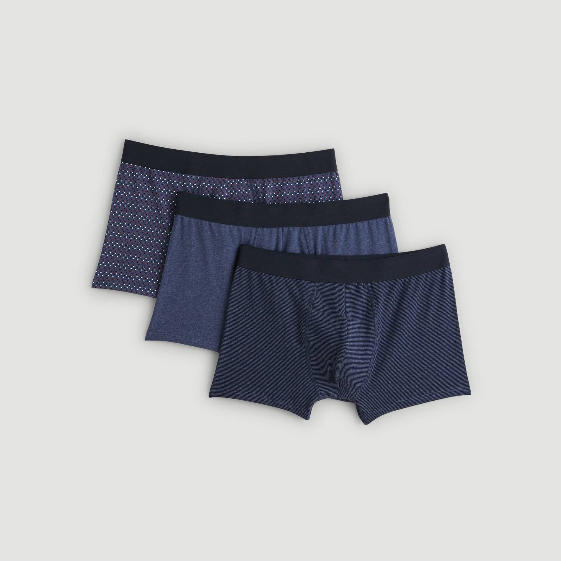 Lot de 3 boxers, Bleu, large image number 1