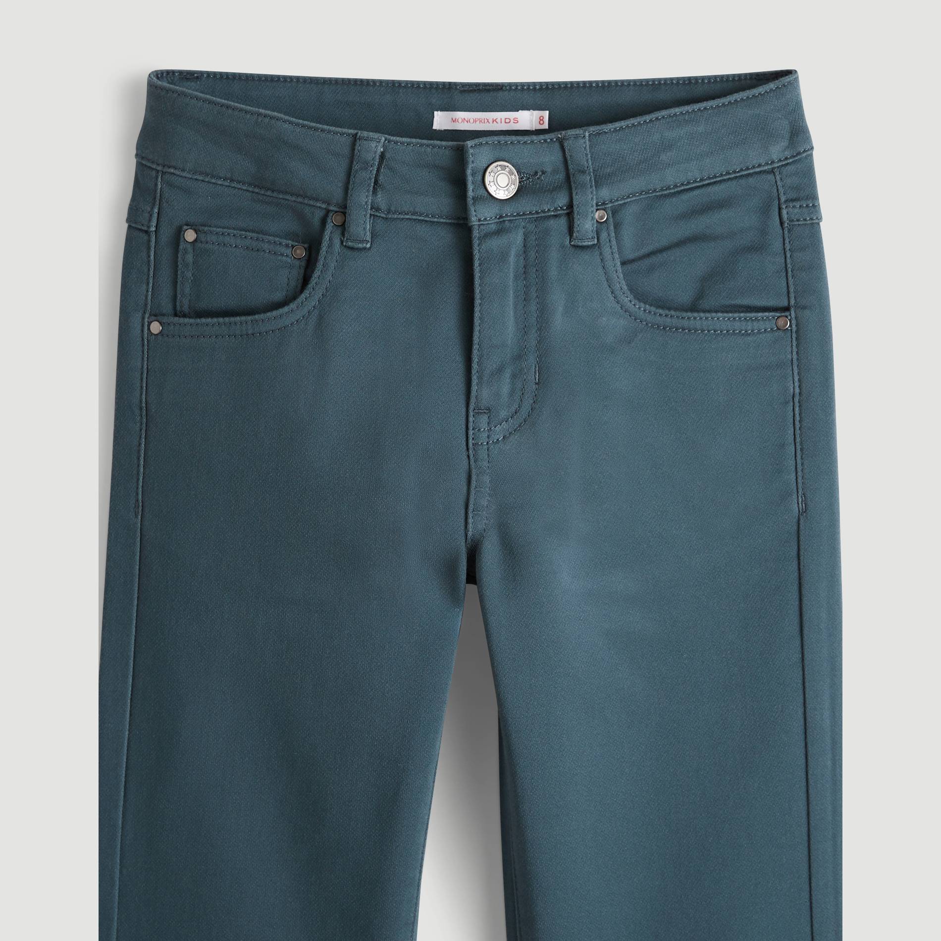 Pantalon coupe slim, Vert foncé, large image number 2