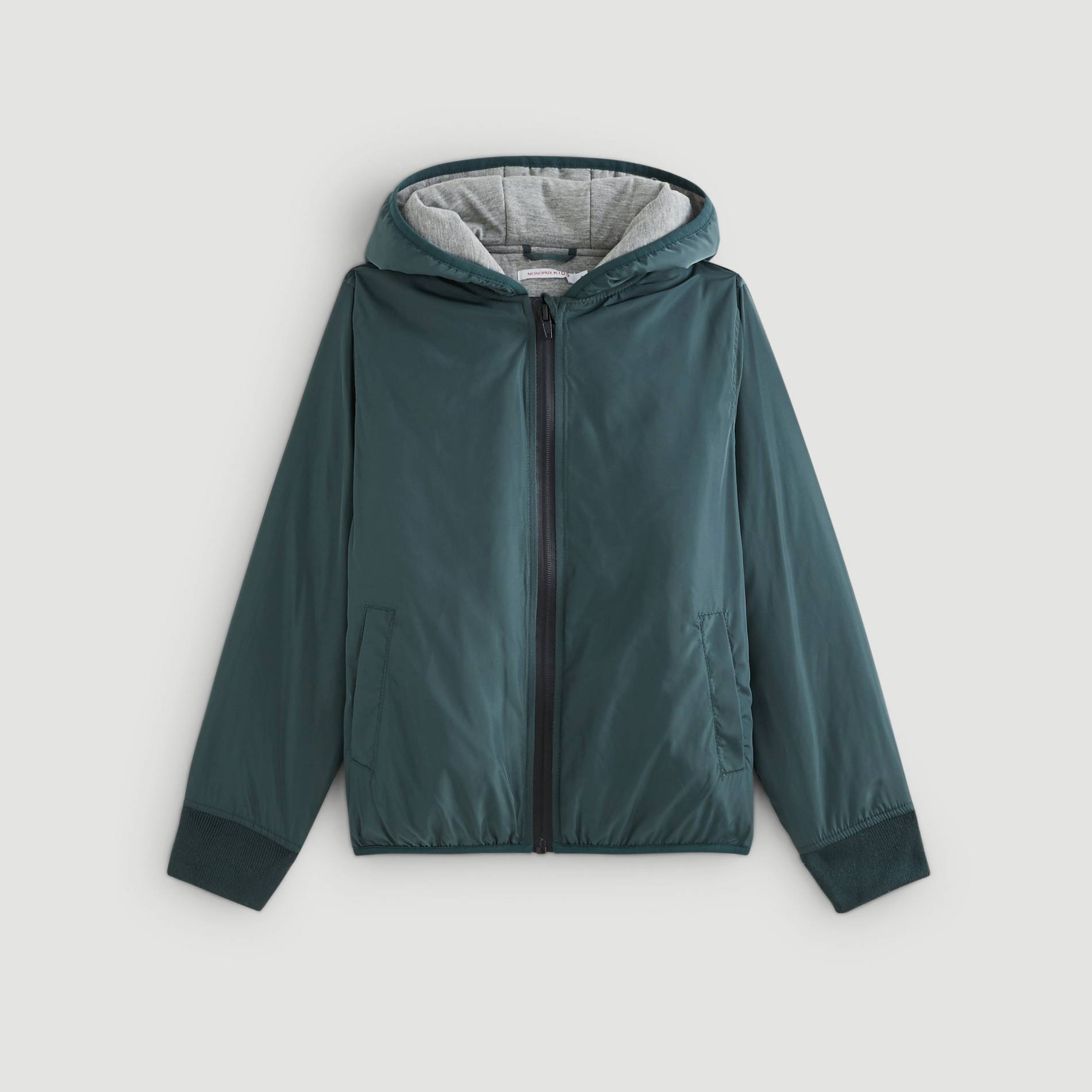 Blouson doublé, Vert foncé, large image number 0