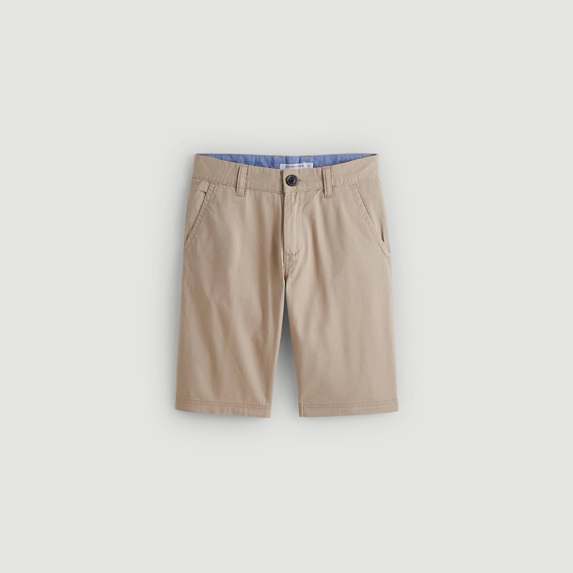 Bermuda slack en twill, Coquille, large image number 0