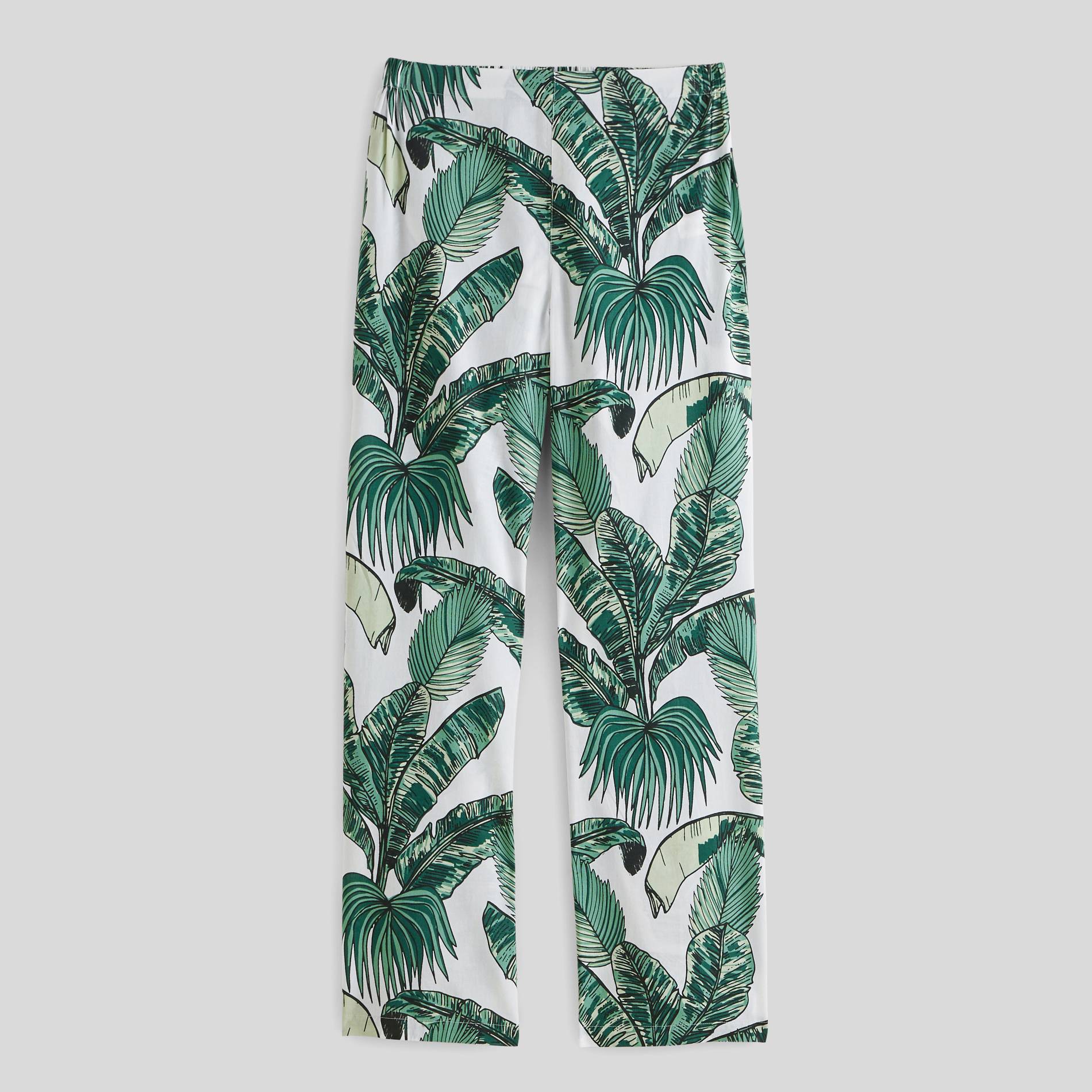 Pantalon en coton BIO, Vert foncé, large image number 2