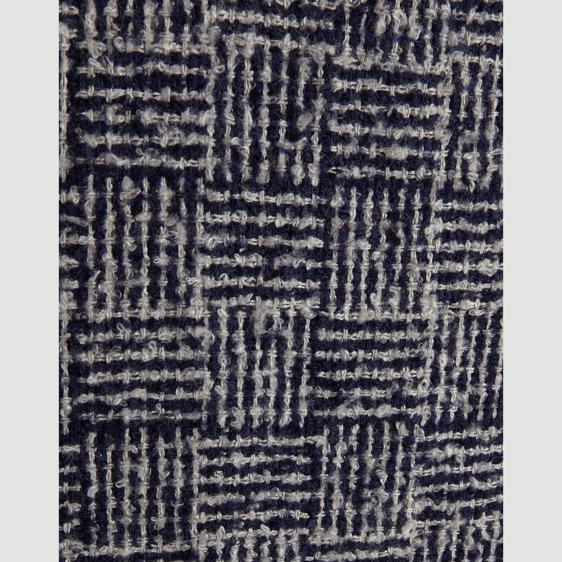 Echarpe à carreaux, Bleu marine, large image number 2.0