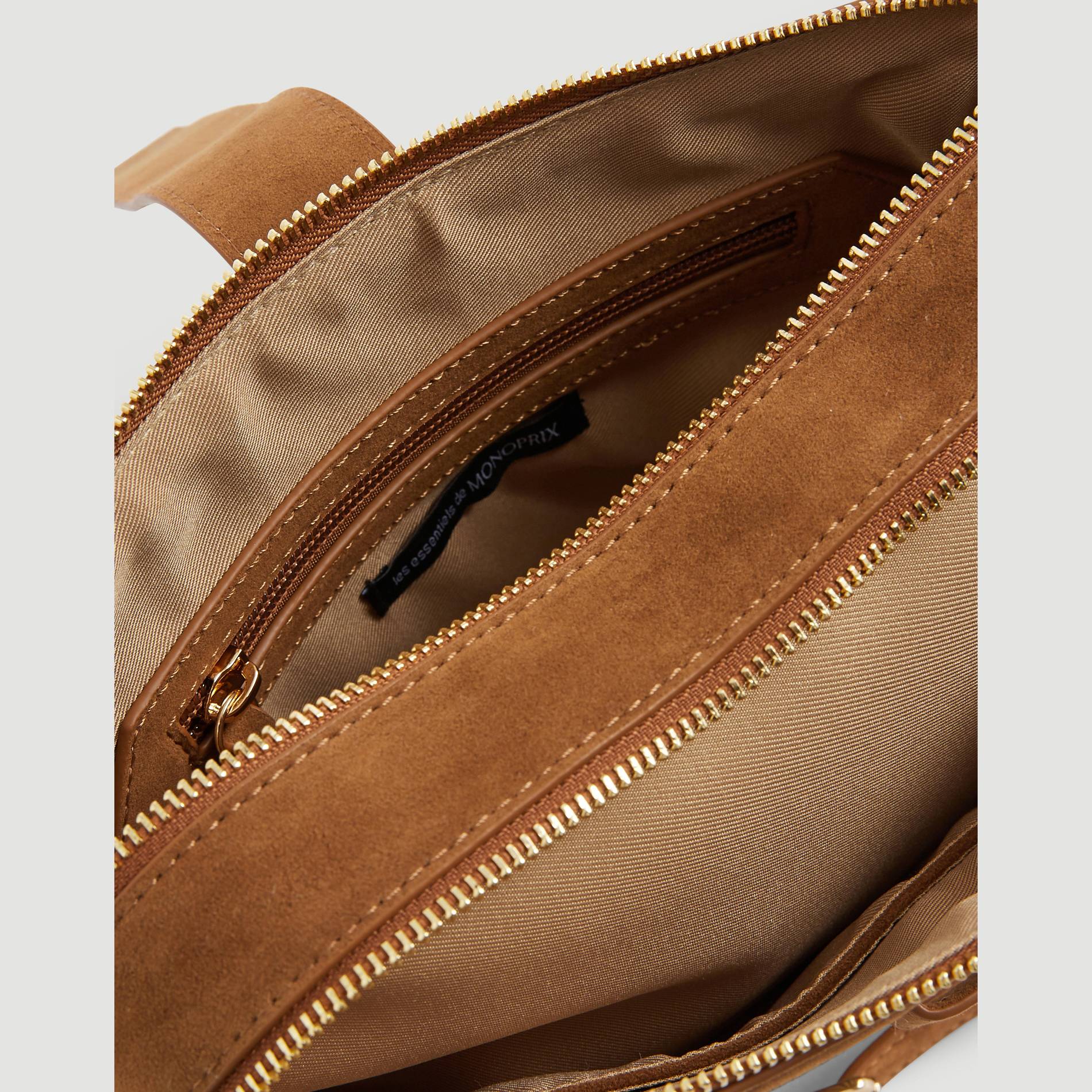 Sac double compartiments, Beige, large image number 2.0