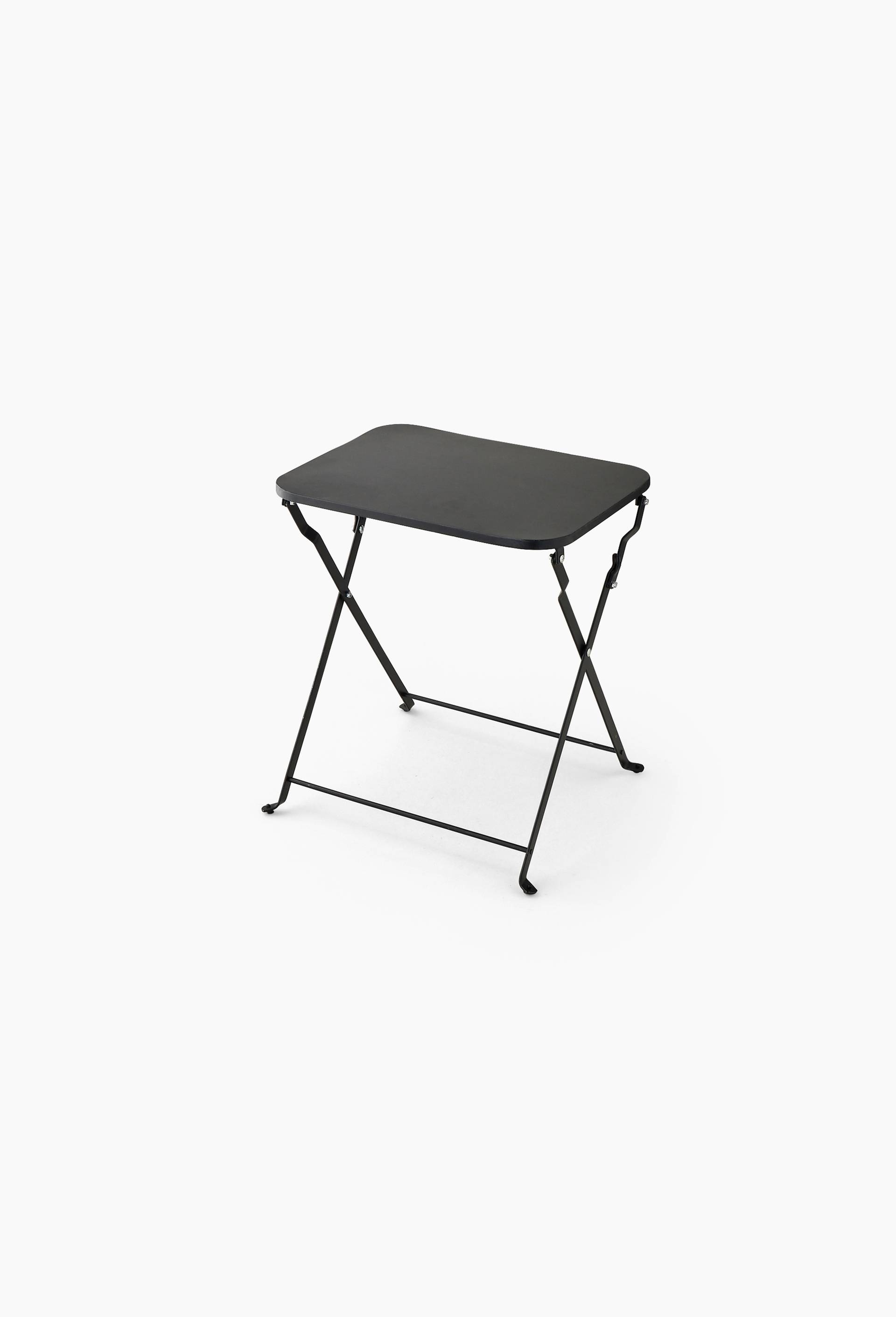 Table basse,  40x30xH45cm, en acier, Noir, large image number 0